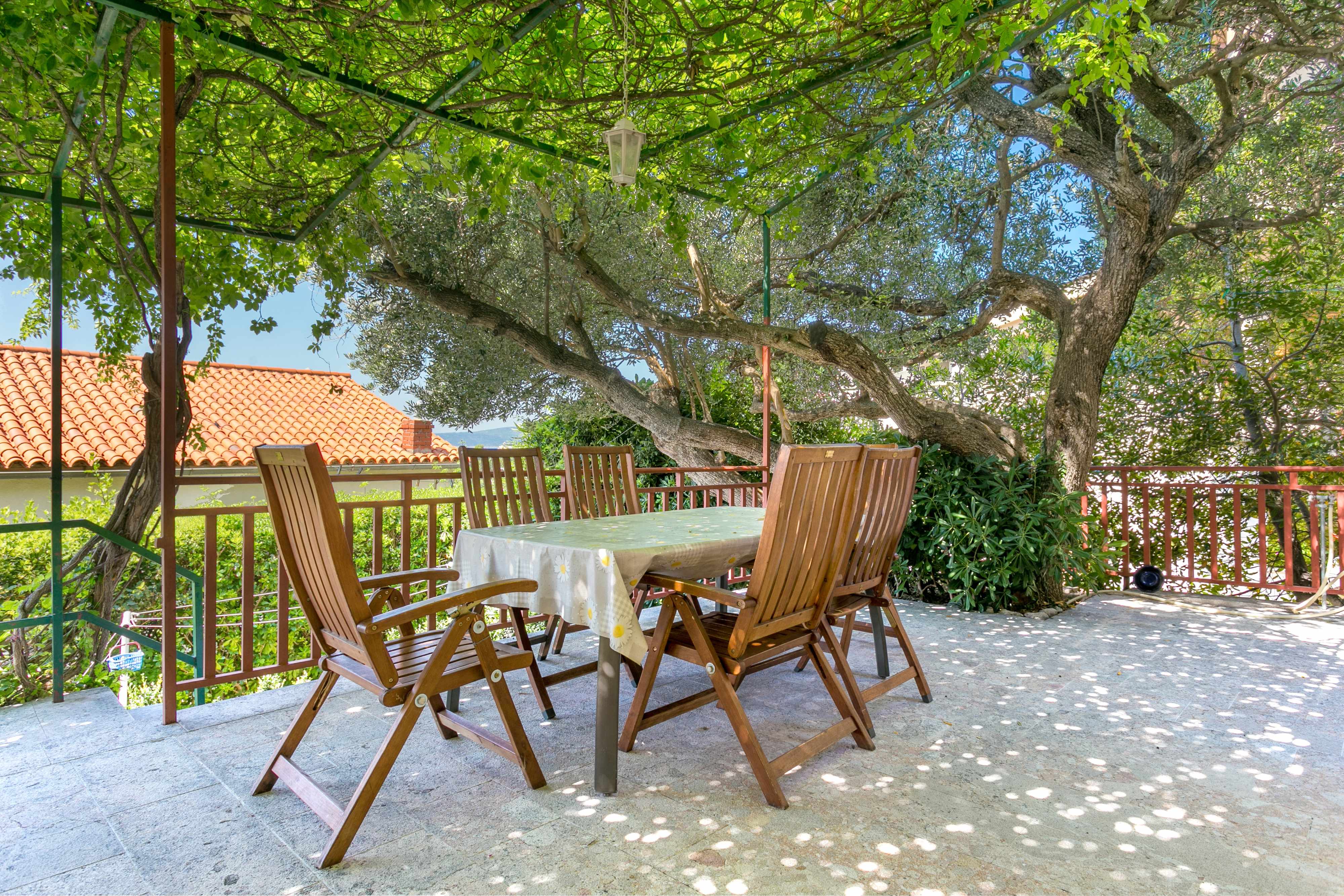 2-Zimmer-Ferienwohnung mit Terrasse und Meerblick Baska Voda (Makarska