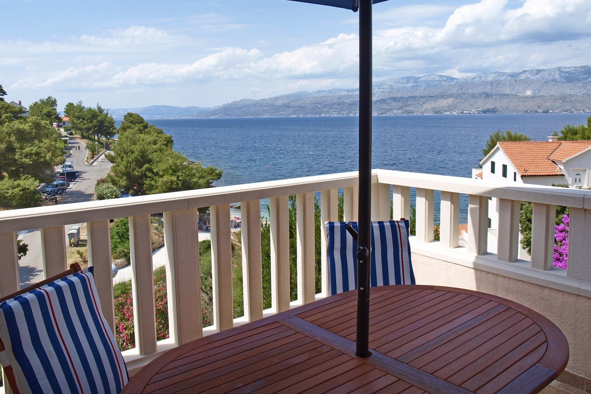 1-Zimmer-Ferienwohnung am Strand Postira, Brac A-705-c