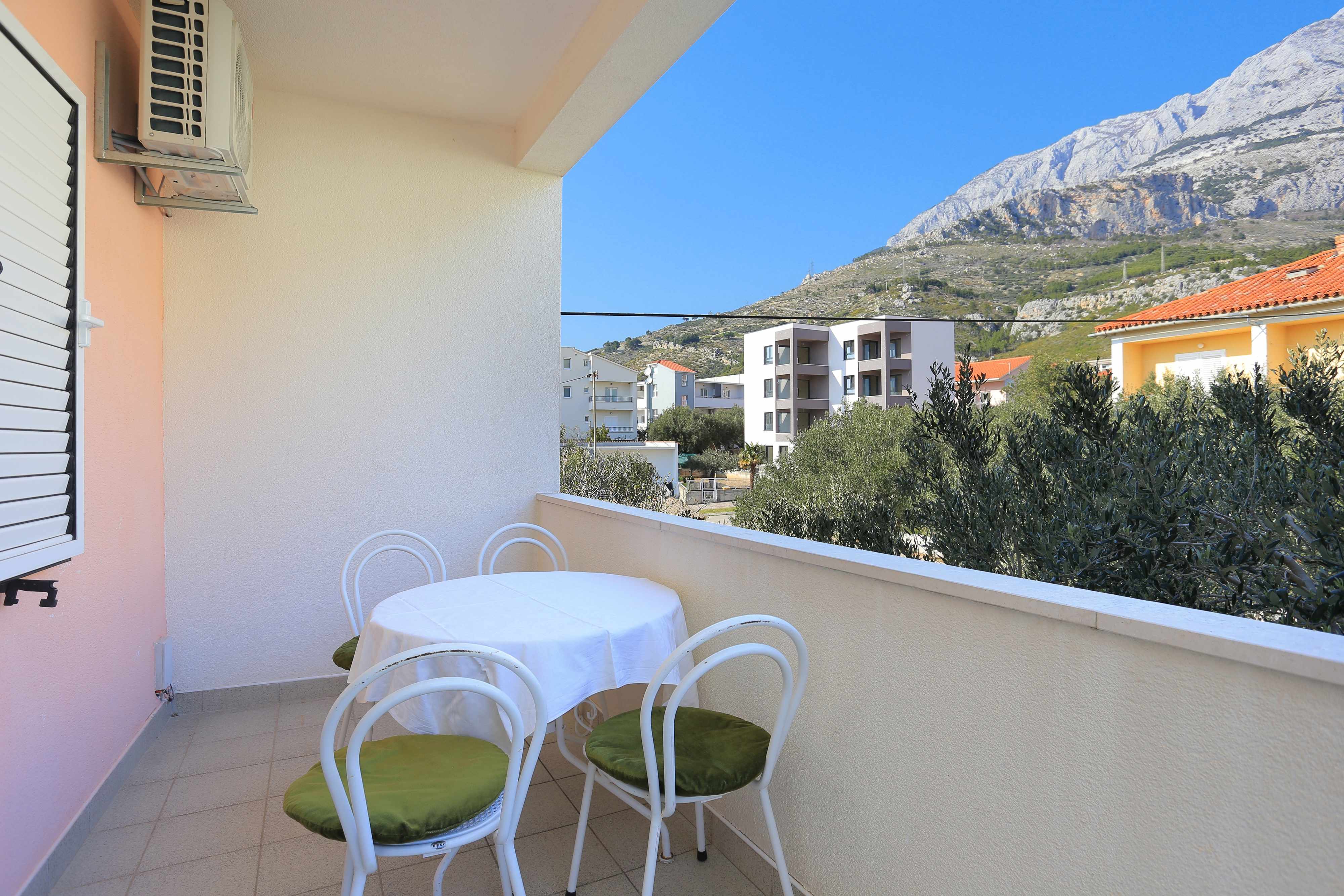 2-Zimmer-Ferienwohnung mit Terrasse Tucepi, Makarska A-2721-b