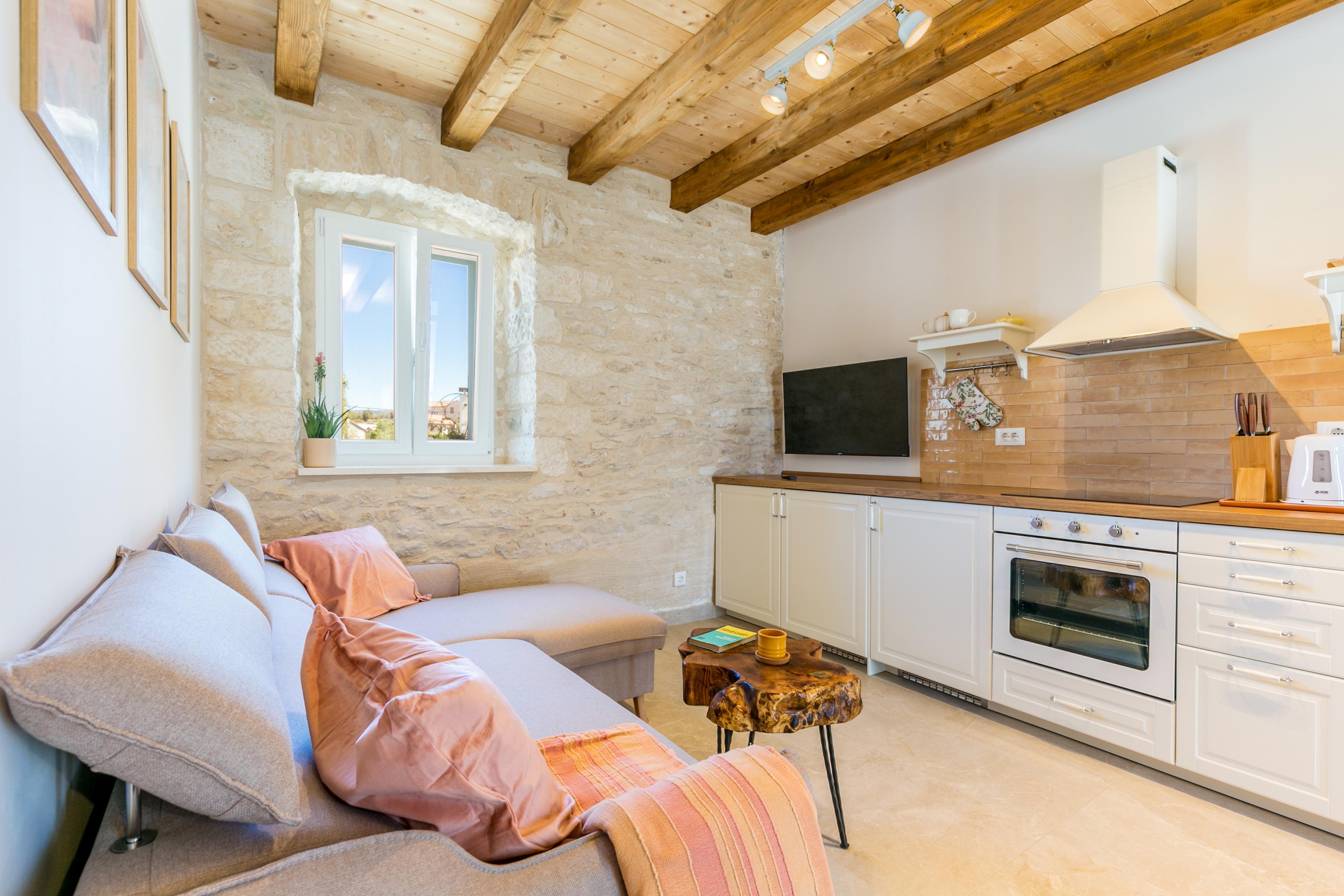 1-Zimmer-Ferienwohnung mit Terrasse Skrip, Brac A-23826-a
