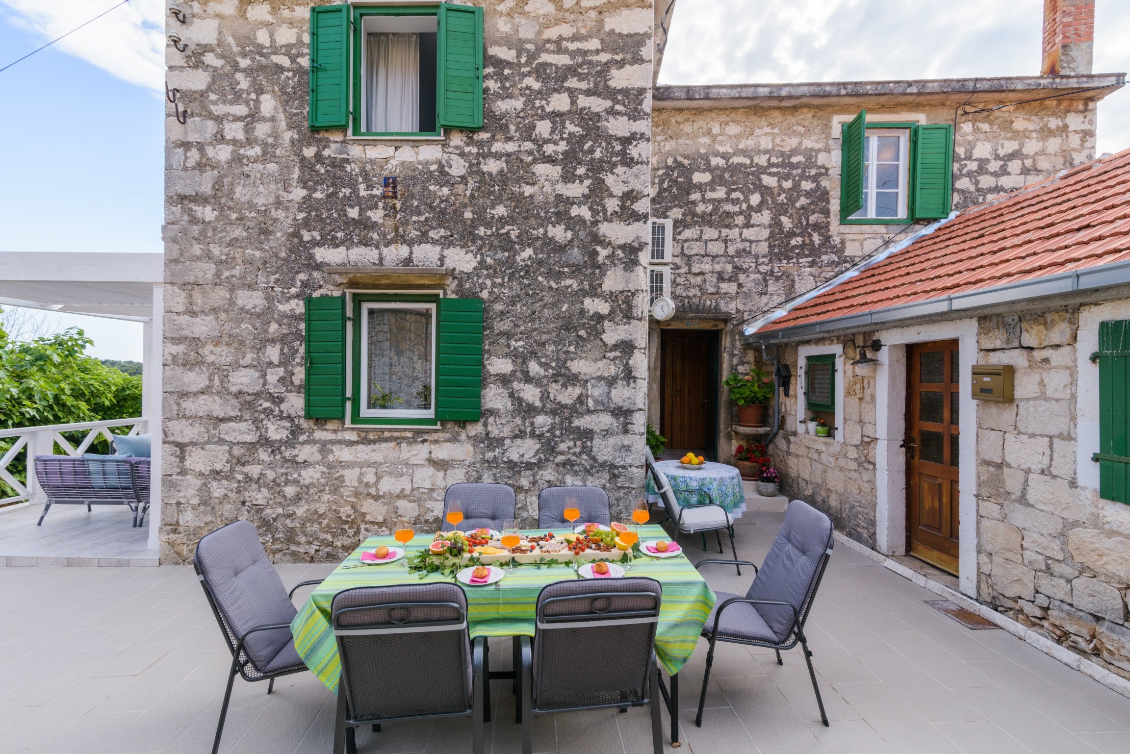 3-Zimmer-Haus mit Terrasse und Meerblick Žedno, Ciovo K-23762