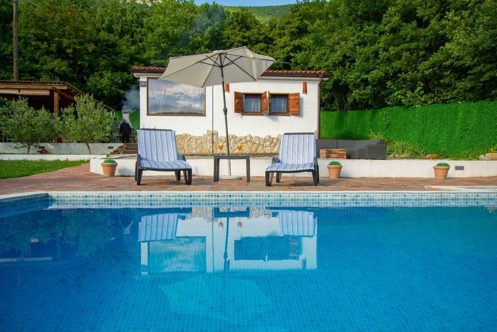 2-Zimmer-Haus mit Terrasse Smrika, Kraljevica K-24407
