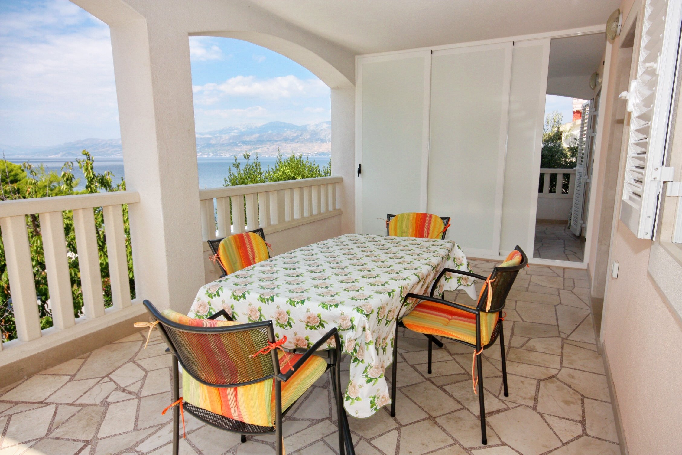 1-Zimmer-Ferienwohnung am Strand Postira, Brac A-5152-b