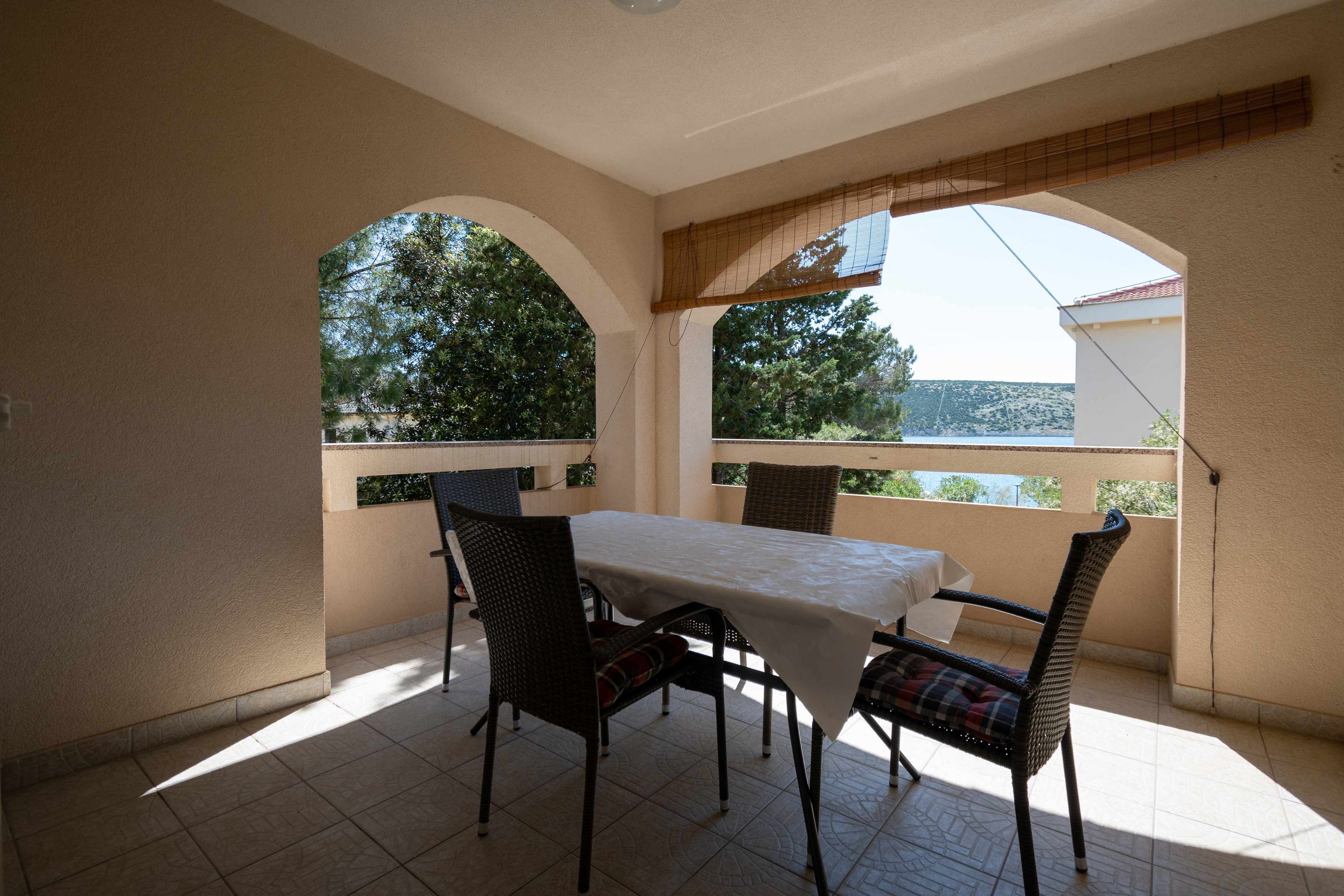 2-Zimmer-Ferienwohnung am Strand Stara Novalja (Pag) A-21662-a