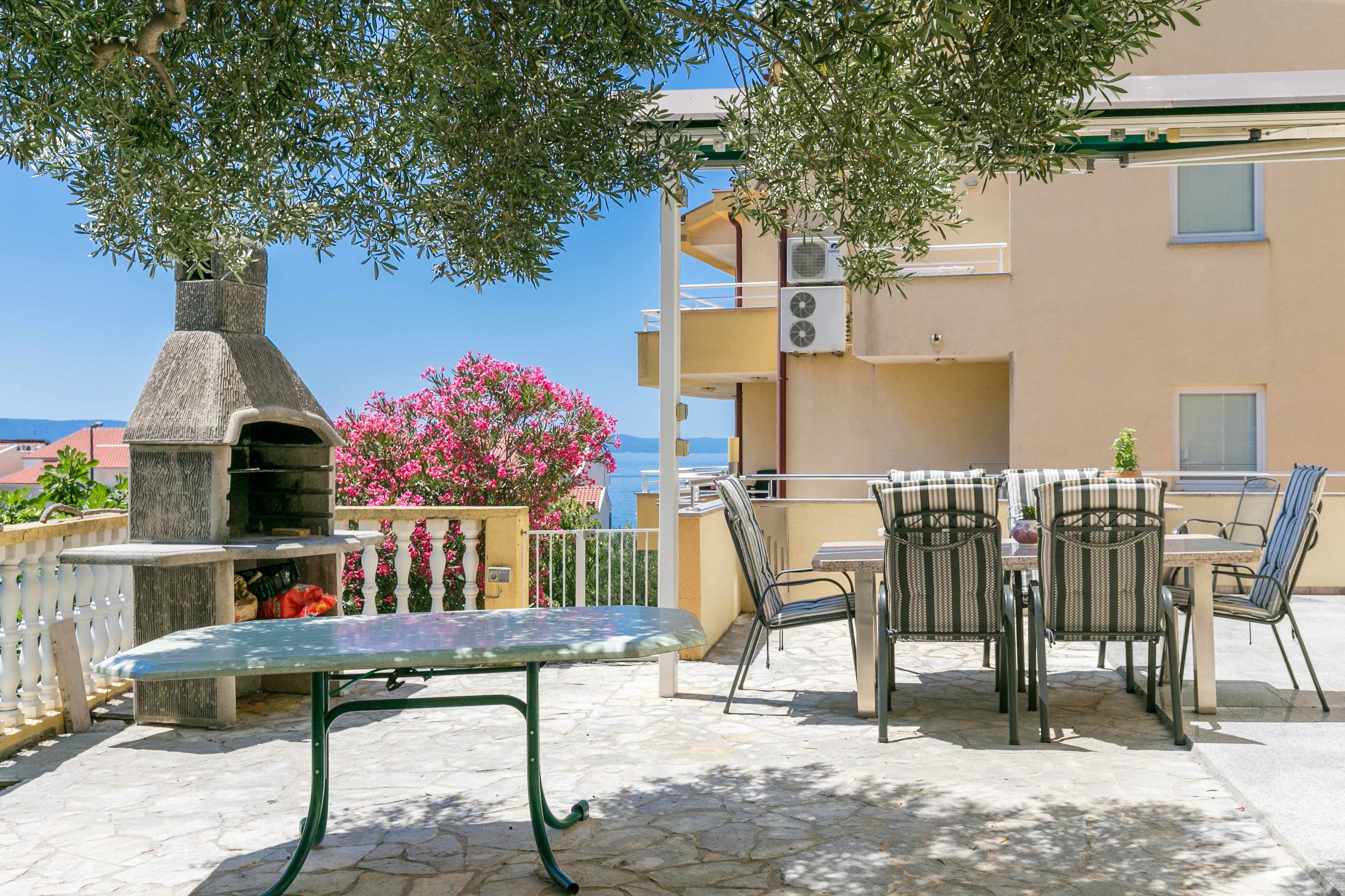 Studio Appartement mit Balkon und Meerblick Tucepi, Makarska AS-24643-