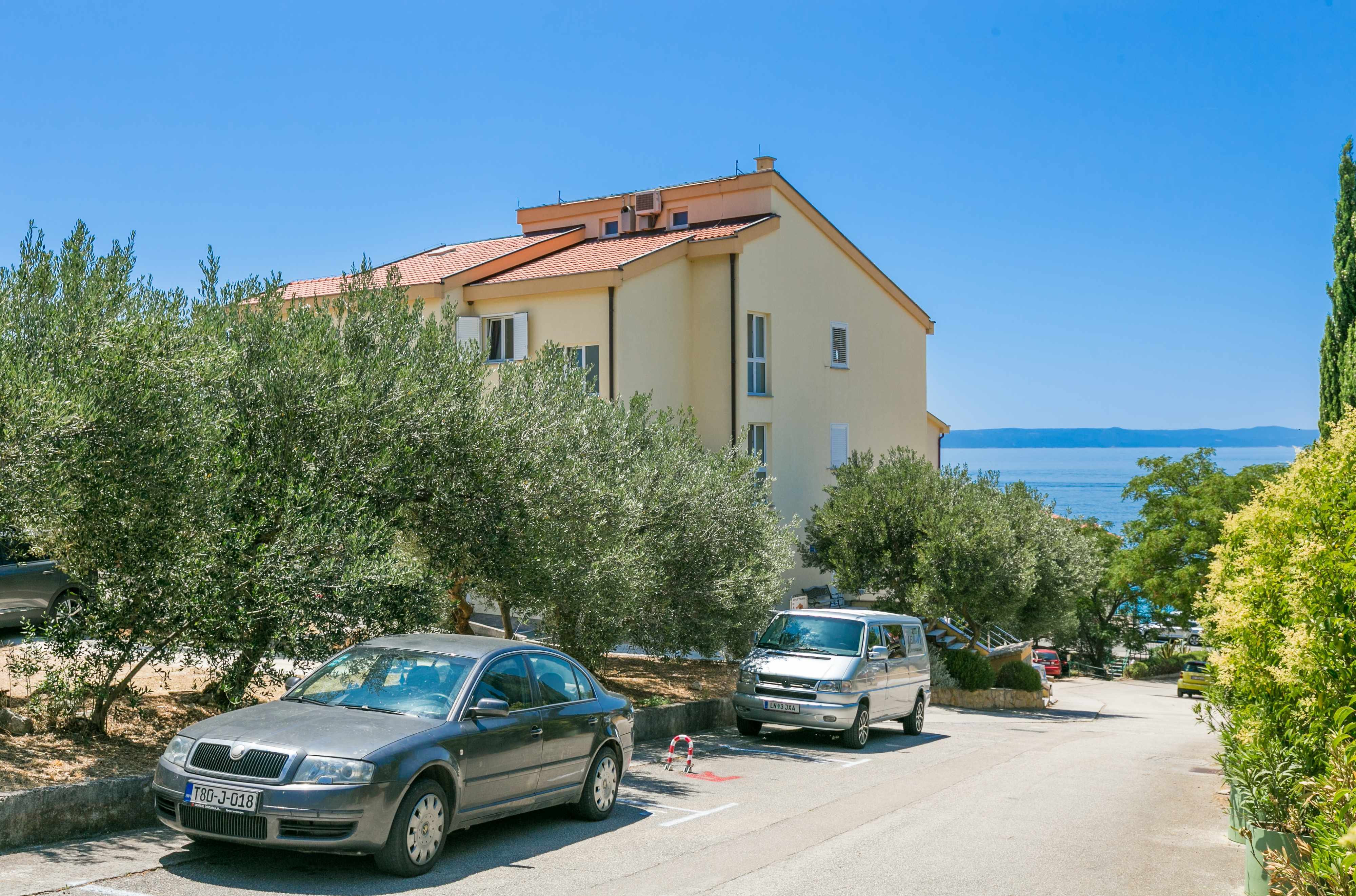 Studio Appartement mit Balkon und Meerblick Tucepi, Makarska AS-24643-