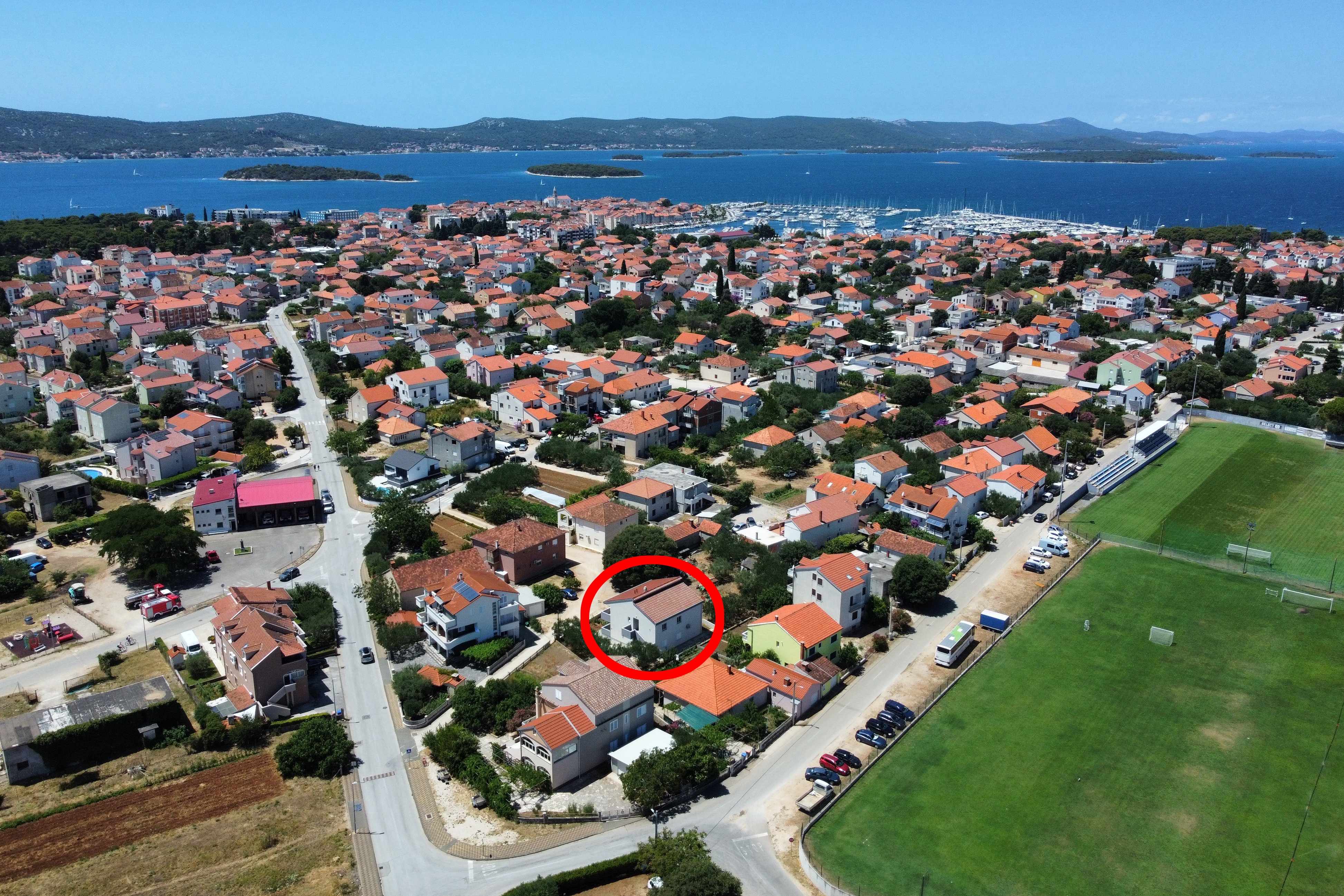 3-Zimmer-Ferienwohnung mit Terrasse Biograd na Moru, Biograd A-24723-a