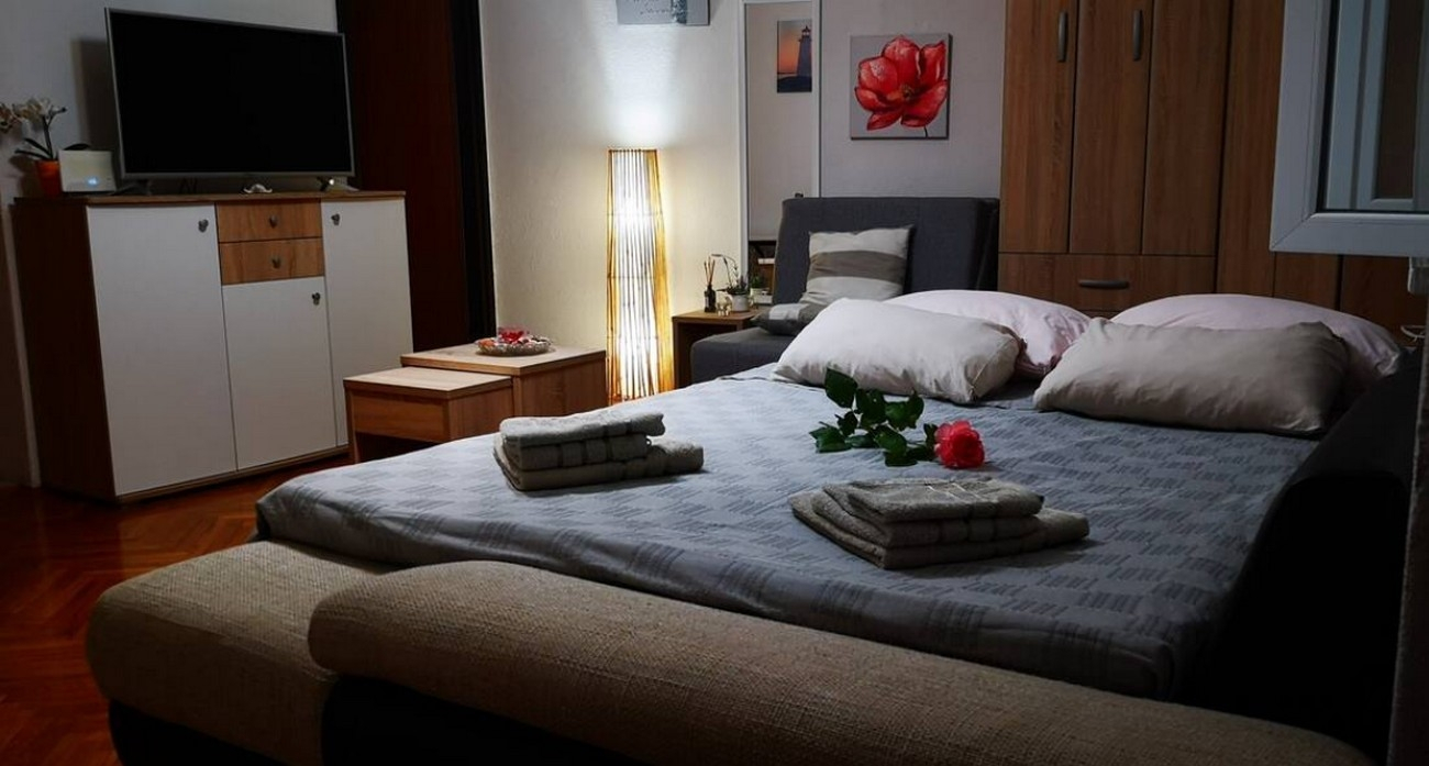 Studio Appartement mit Balkon Supetar, Brac AS-23901-a