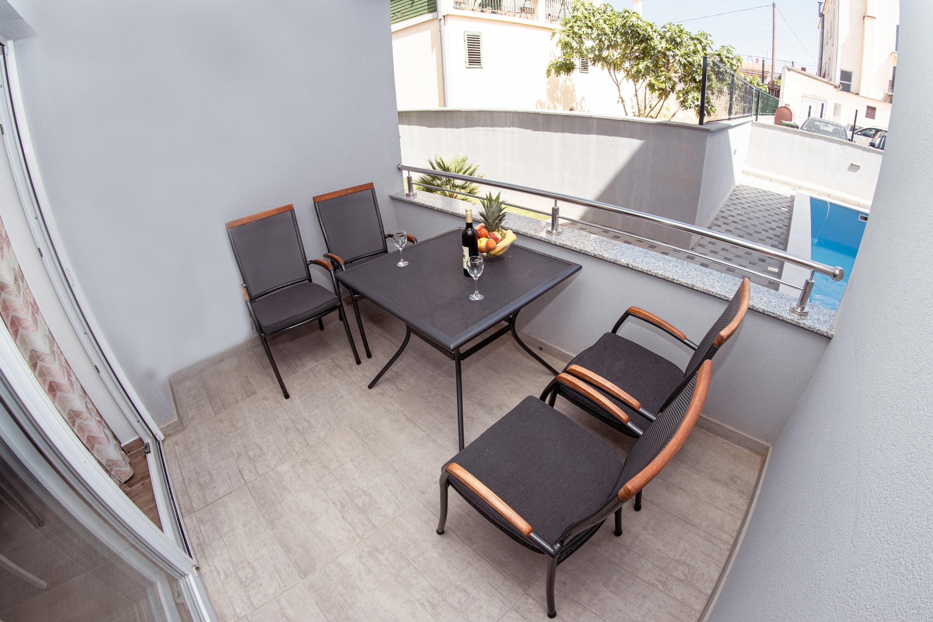 Studio Appartement mit Balkon Biograd na Moru, Biograd AS-23912-a