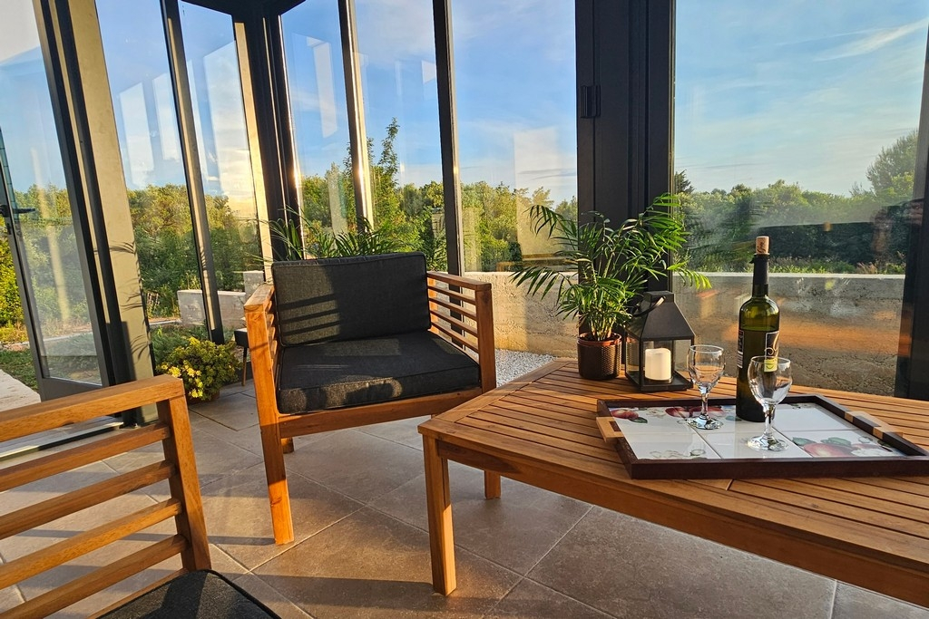 1-Zimmer-Haus mit Terrasse und Meerblick Bucht Nevidansko Polje, Pasma