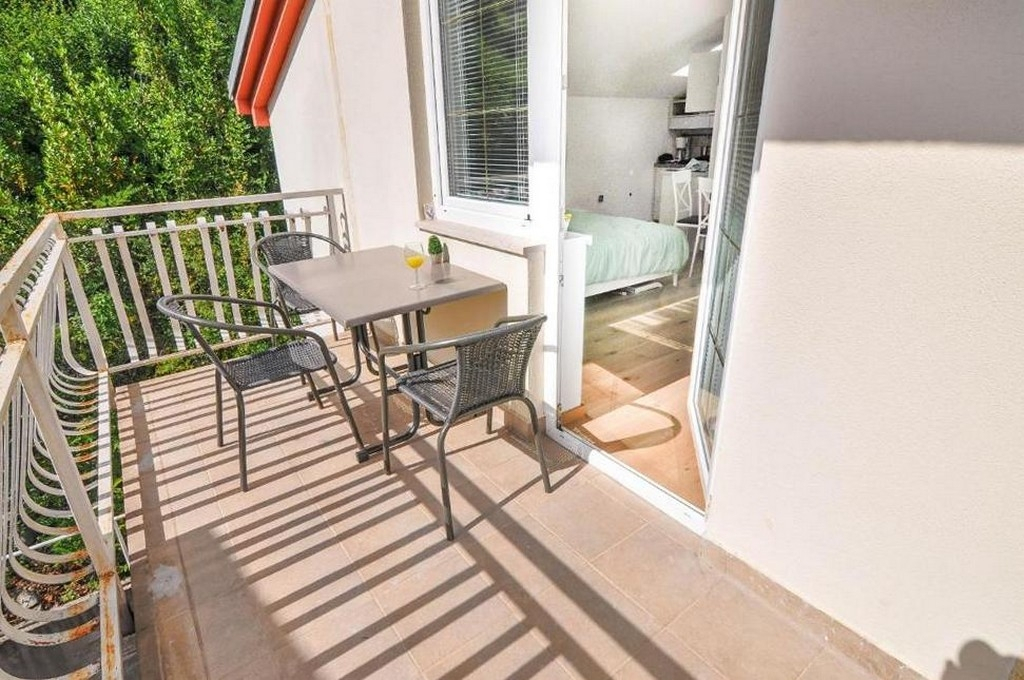 Studio Appartement mit Balkon und Meerblick Icici (Opatija) AS-24052-a