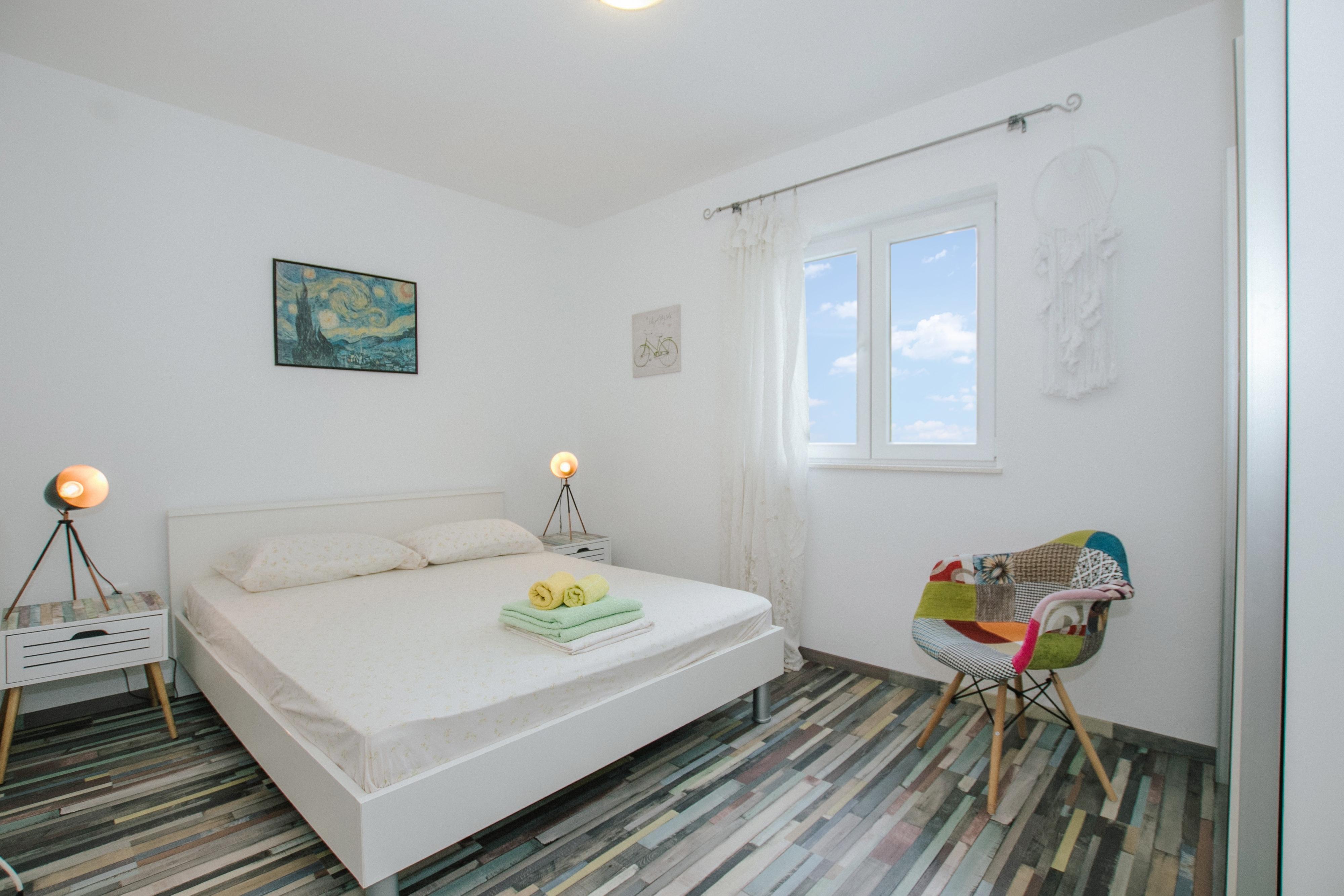 2-Zimmer-Ferienwohnung mit Klima Trogir A-25102-a
