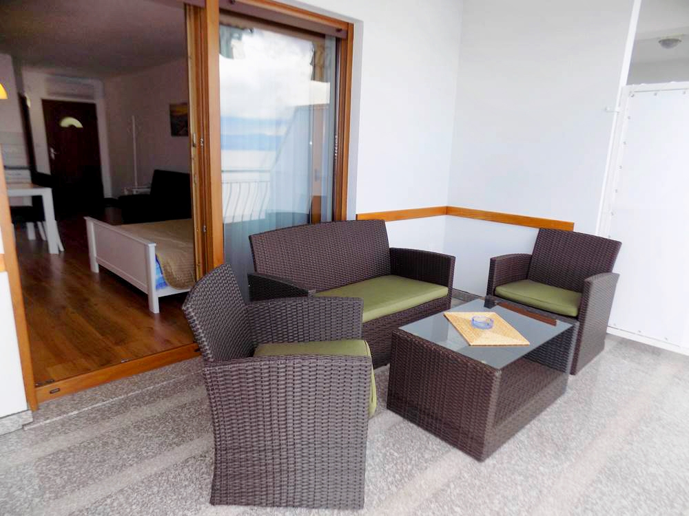 Studio Appartement mit Terrasse und Meerblick Moscenice, Opatija AS-76