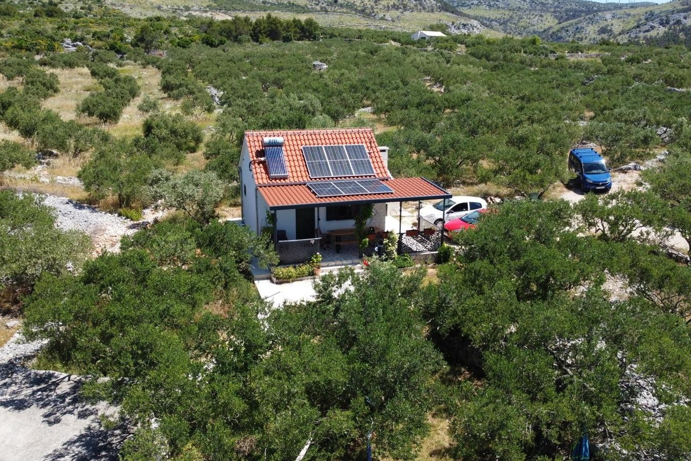 1-Zimmer-Haus mit Terrasse Marina, Trogir K-25320