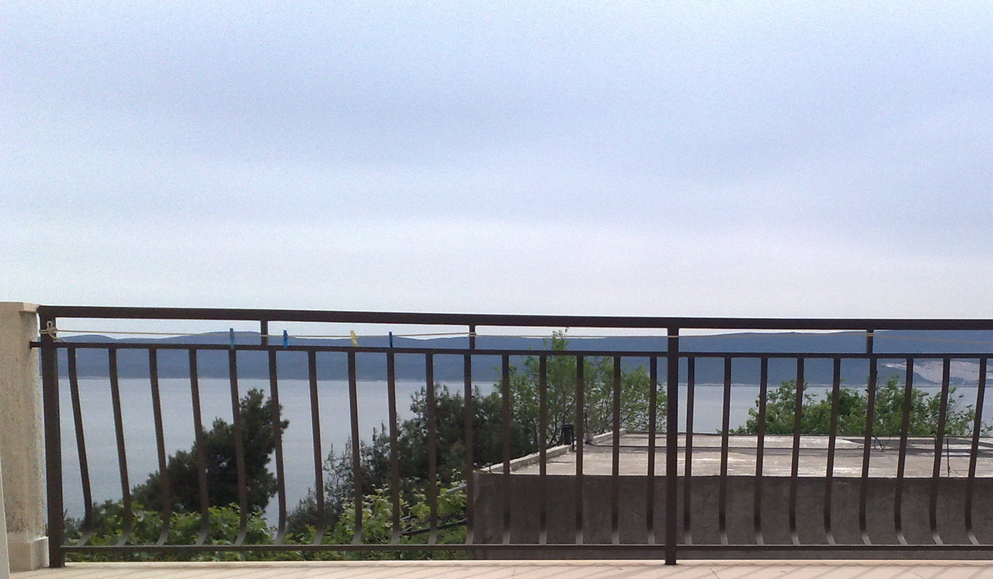 Studio Appartement mit Balkon und Meerblick Lokva Rogoznica (Omis) AS-