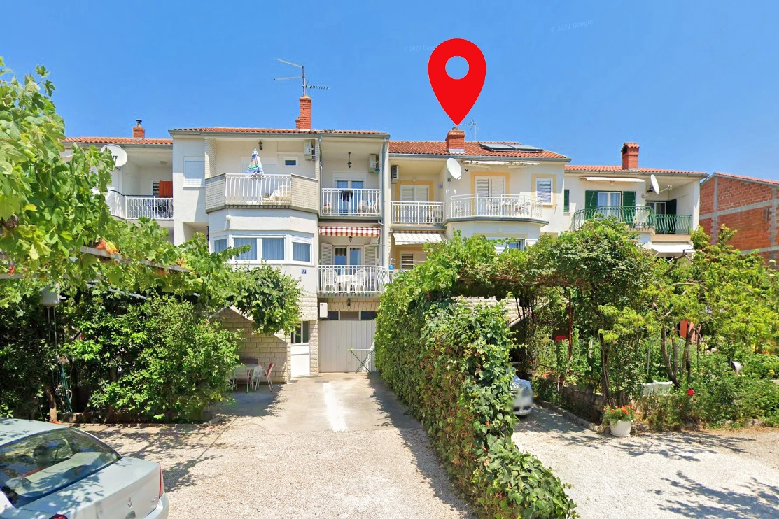 2-Zimmer-Ferienwohnung mit Balkon und Meerblick Brodarica, Sibenik A-2