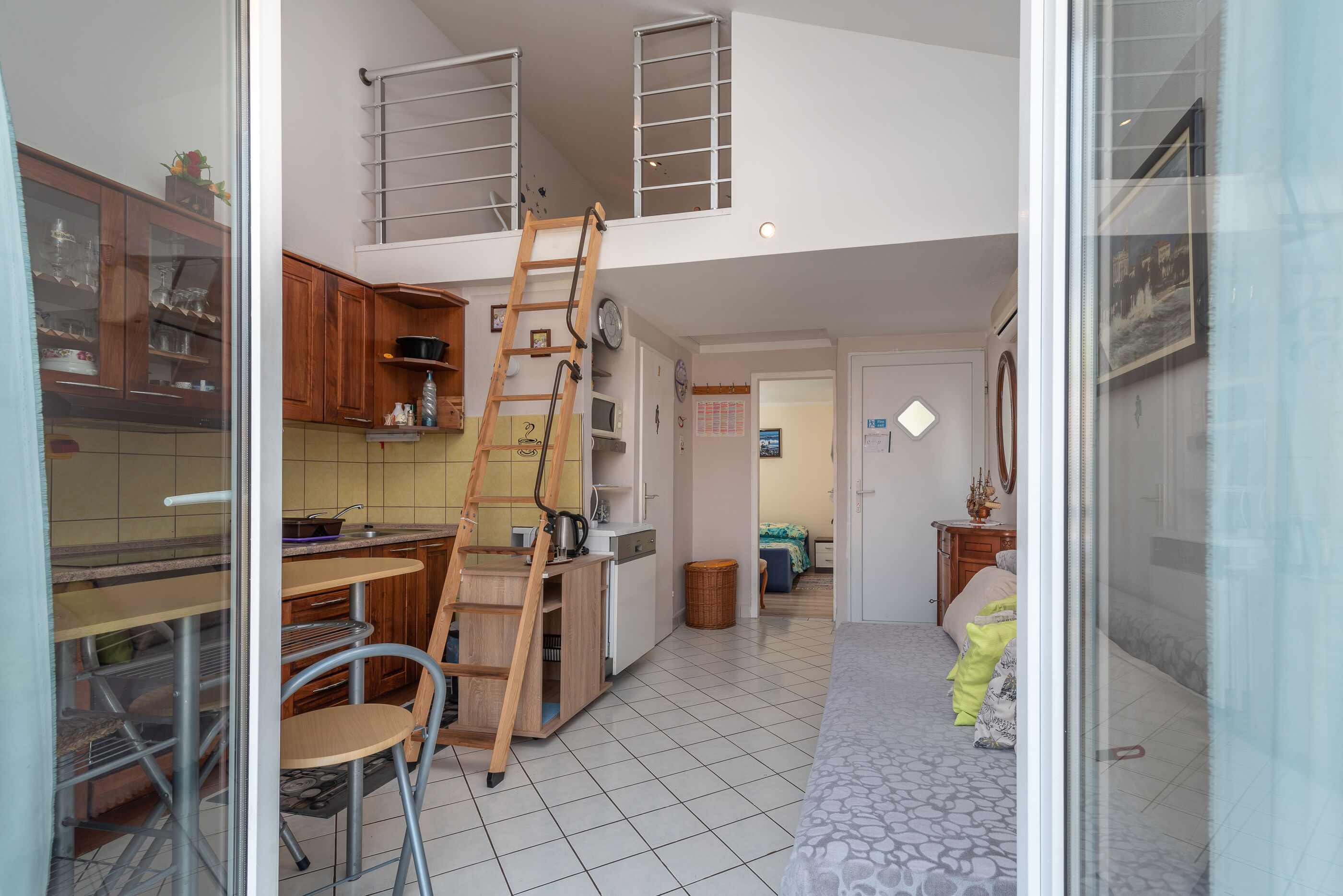 Ferienwohnung in Trogir mit Klima, Meerblick, Internet