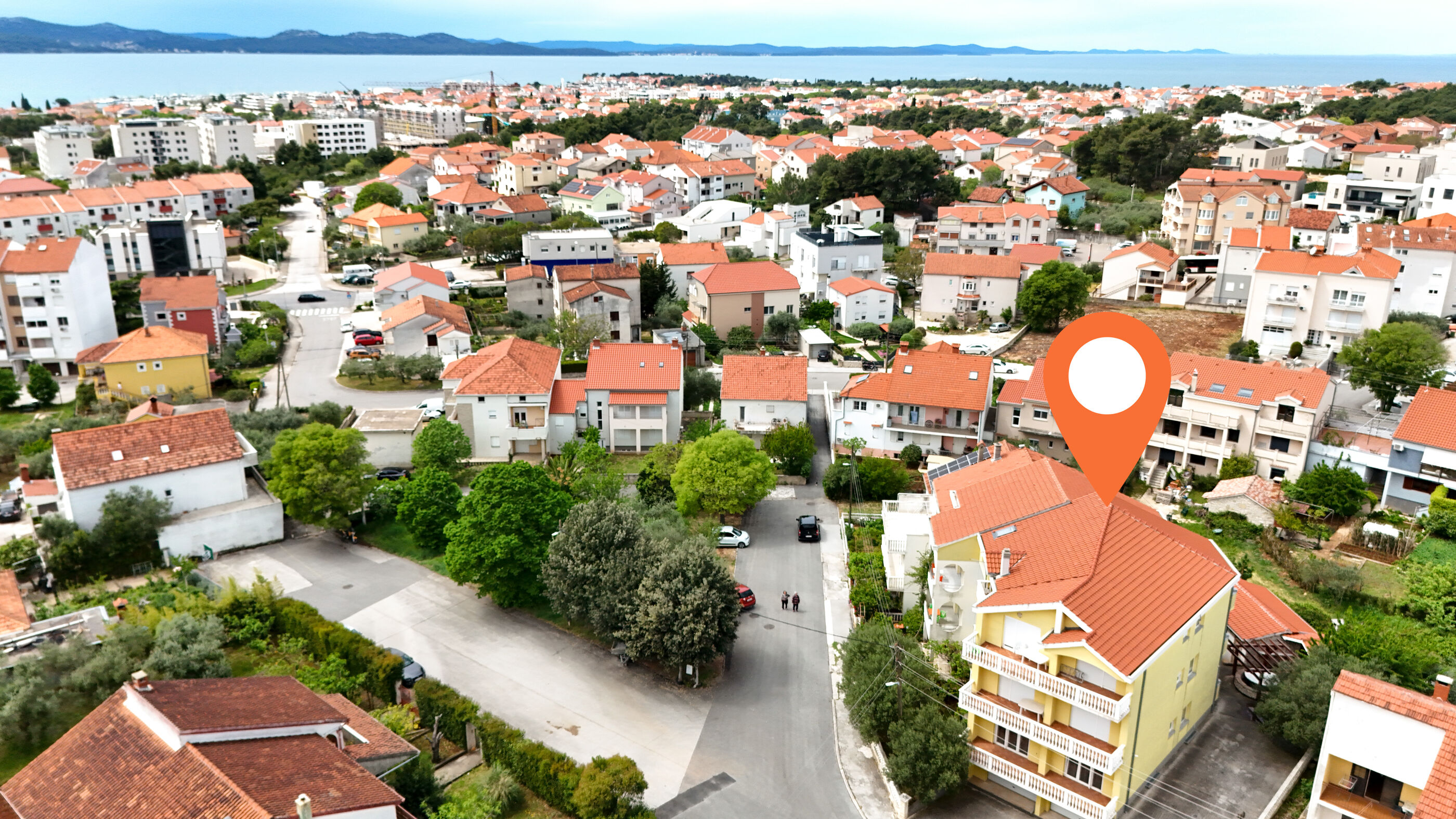 Ferienwohnung in Zadar mit Klima, Internet, Grill