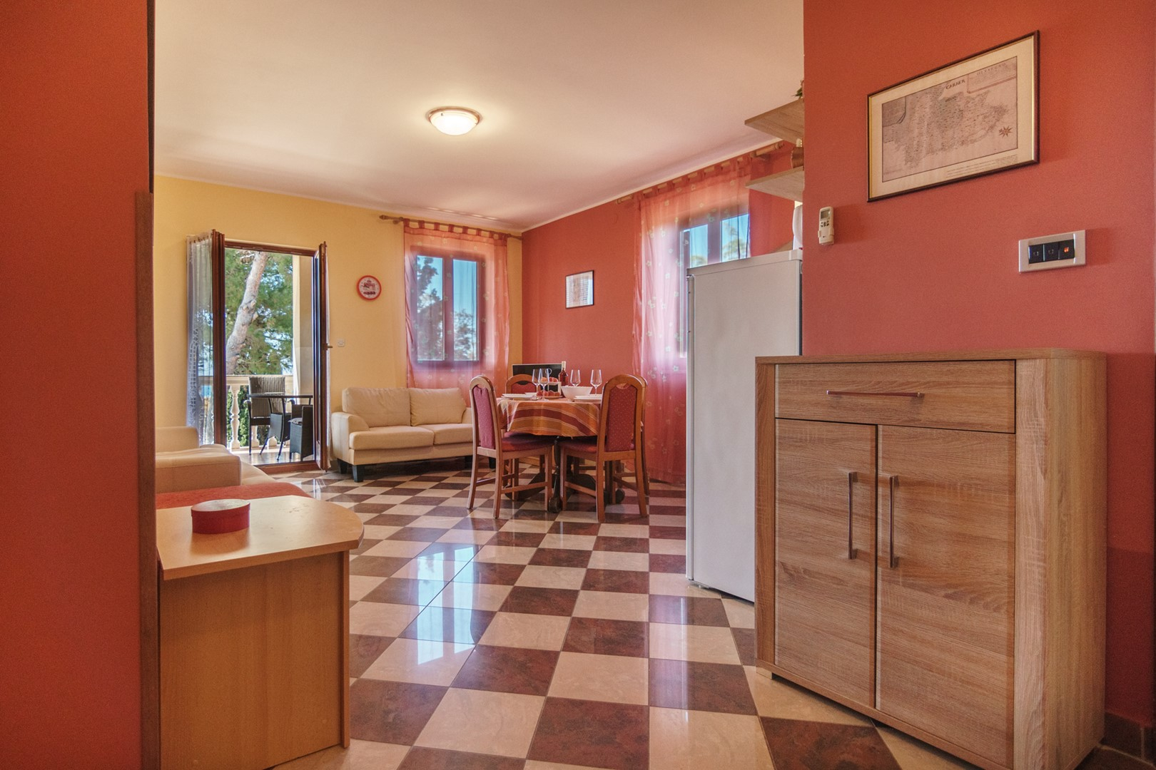 Apartment mit schönen Blick auf die umliegende Natur