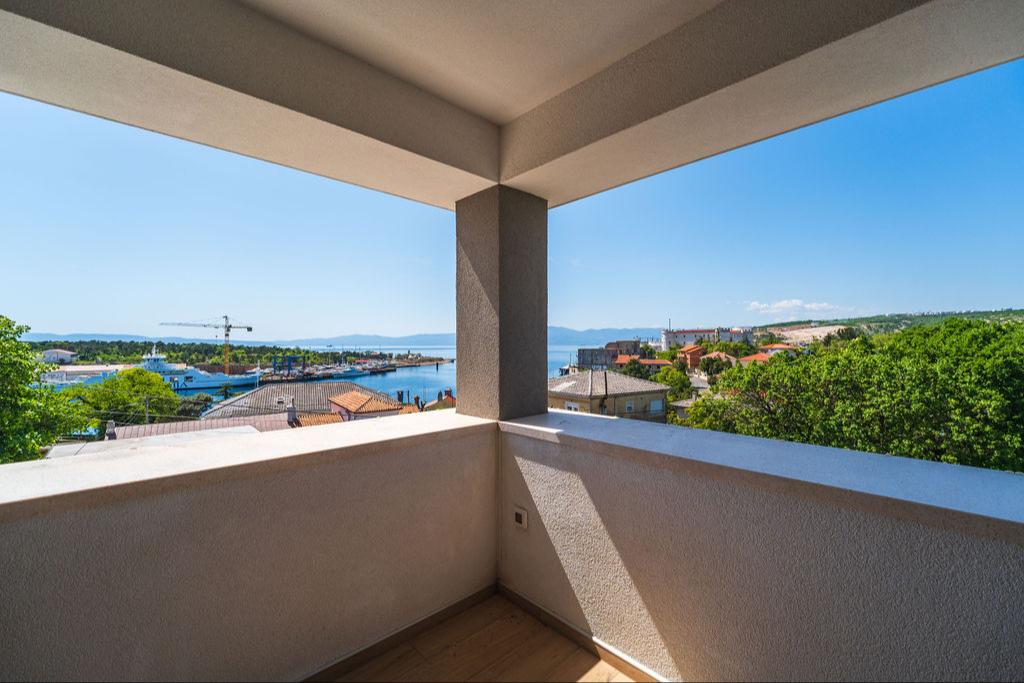 Luxuriöses Apartment für 6 Personen mit Meerblick