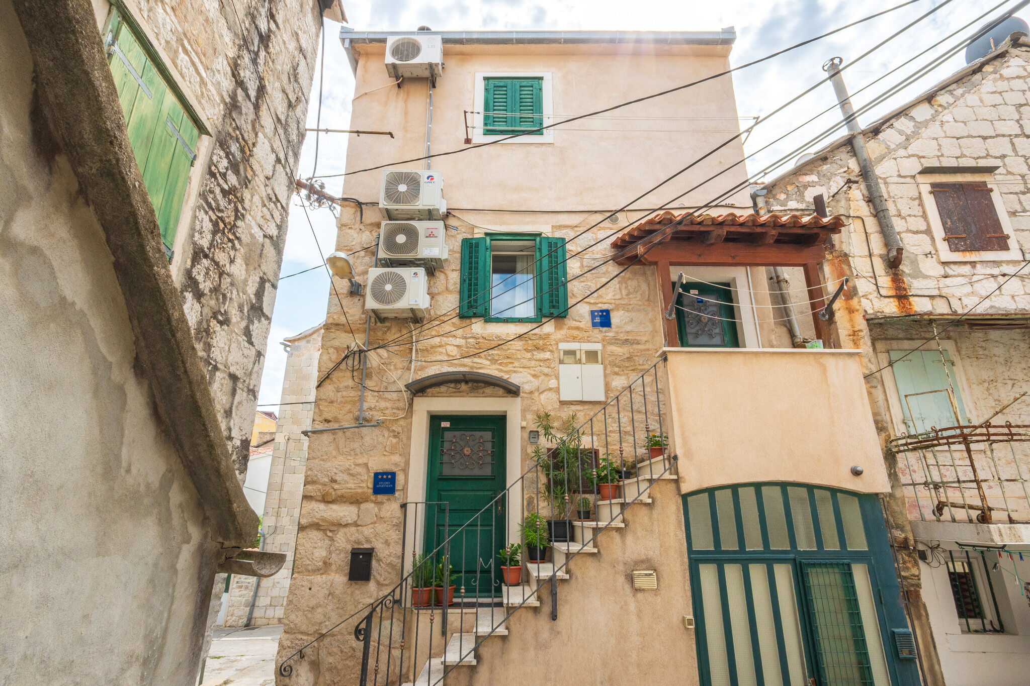 Studio in Split mit Klima, Sat-TV, Internet
