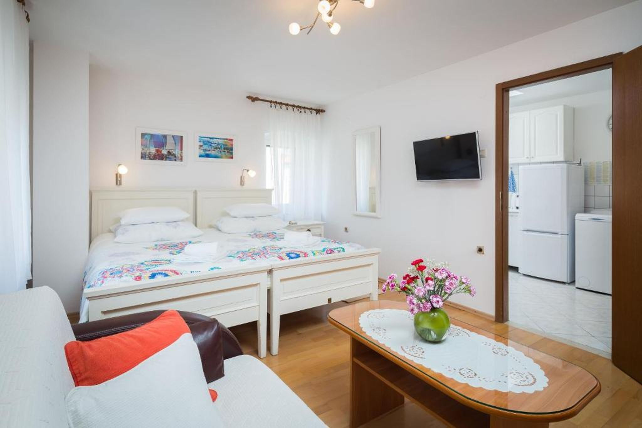 Studio in Split mit Klima, Sat-TV, Internet