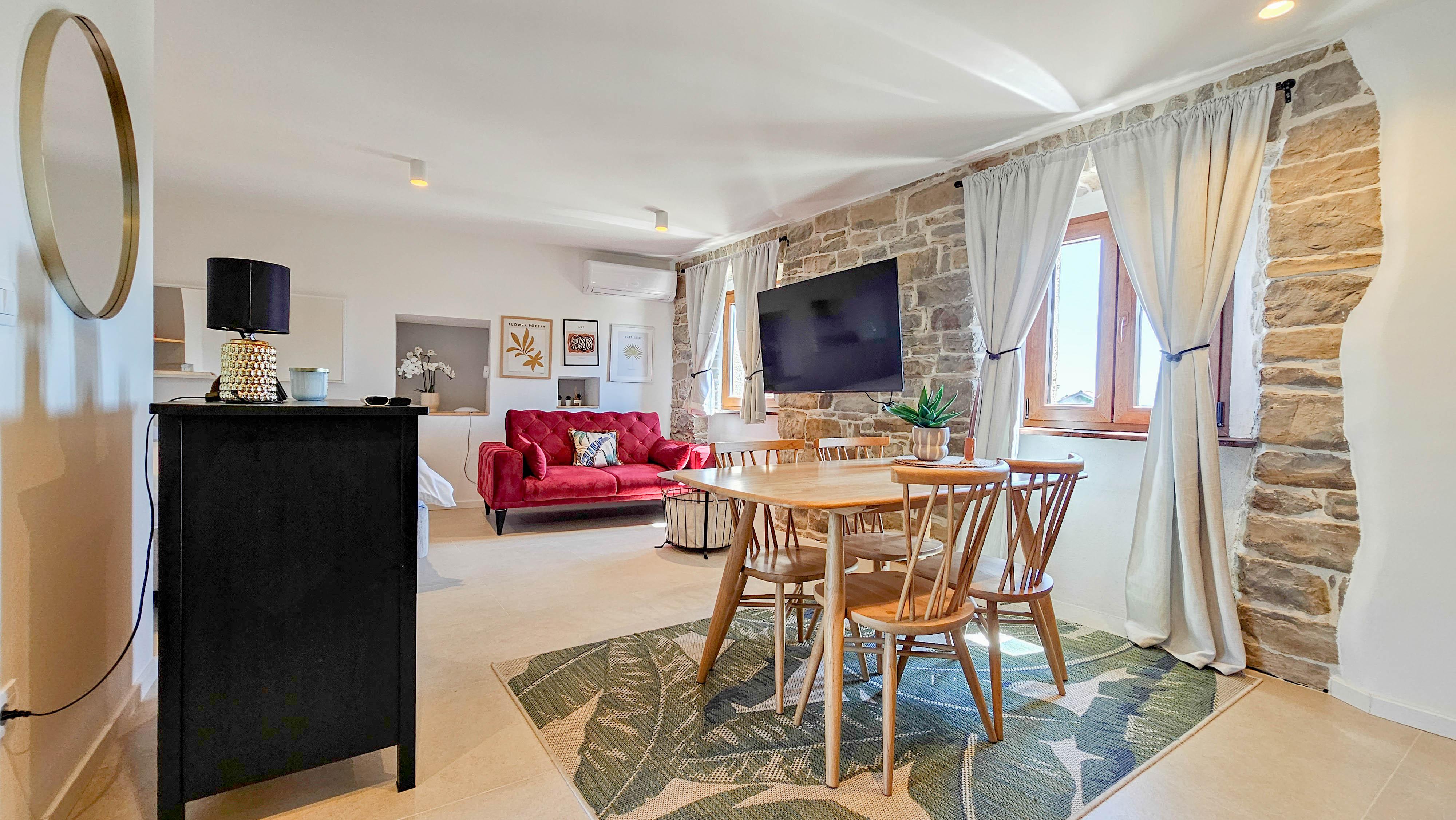 Studio-Apartment für 2 Personen mit Klimaanlage