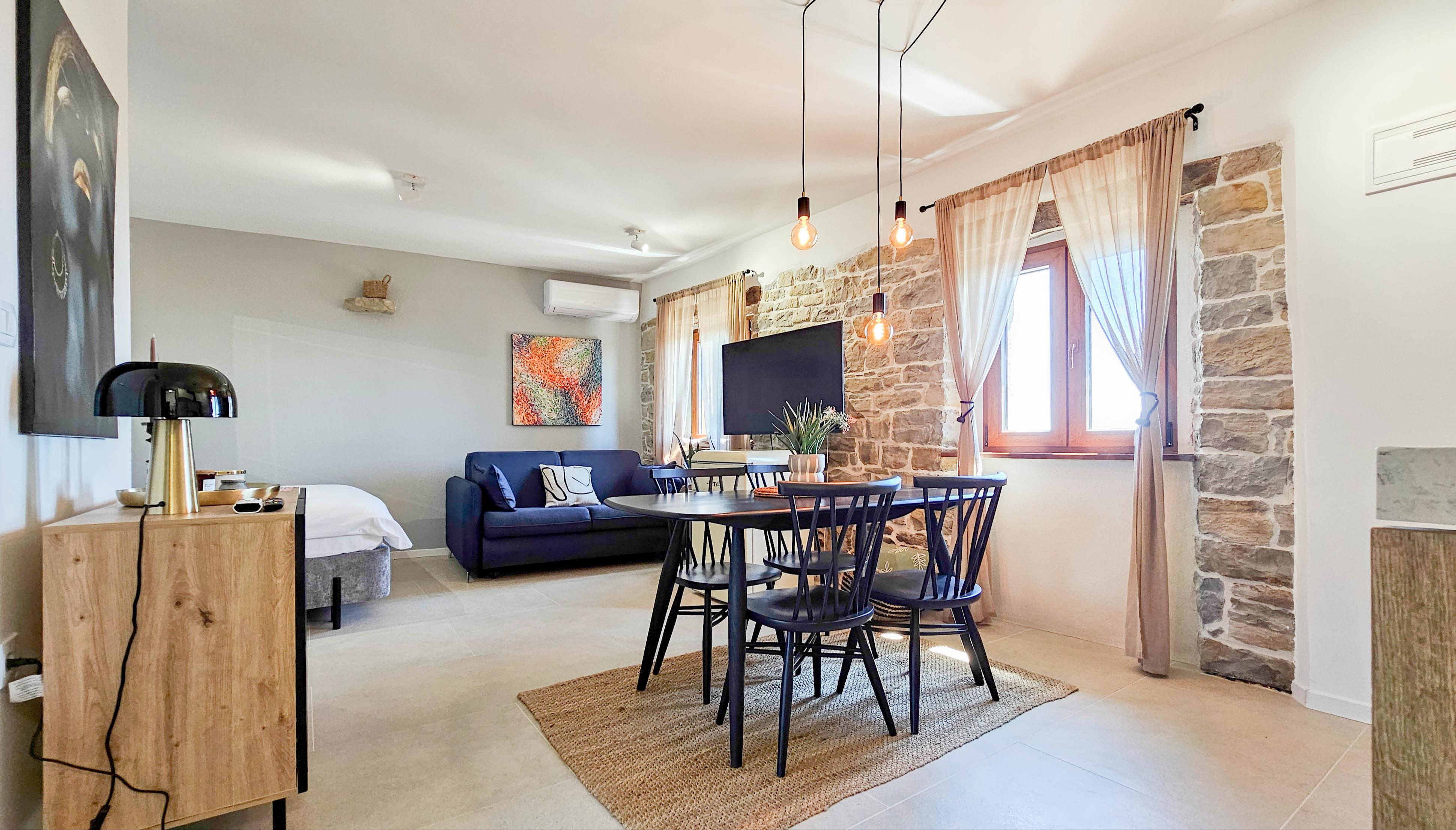 Studio-Apartment für 2 Personen mit Klimaanlage