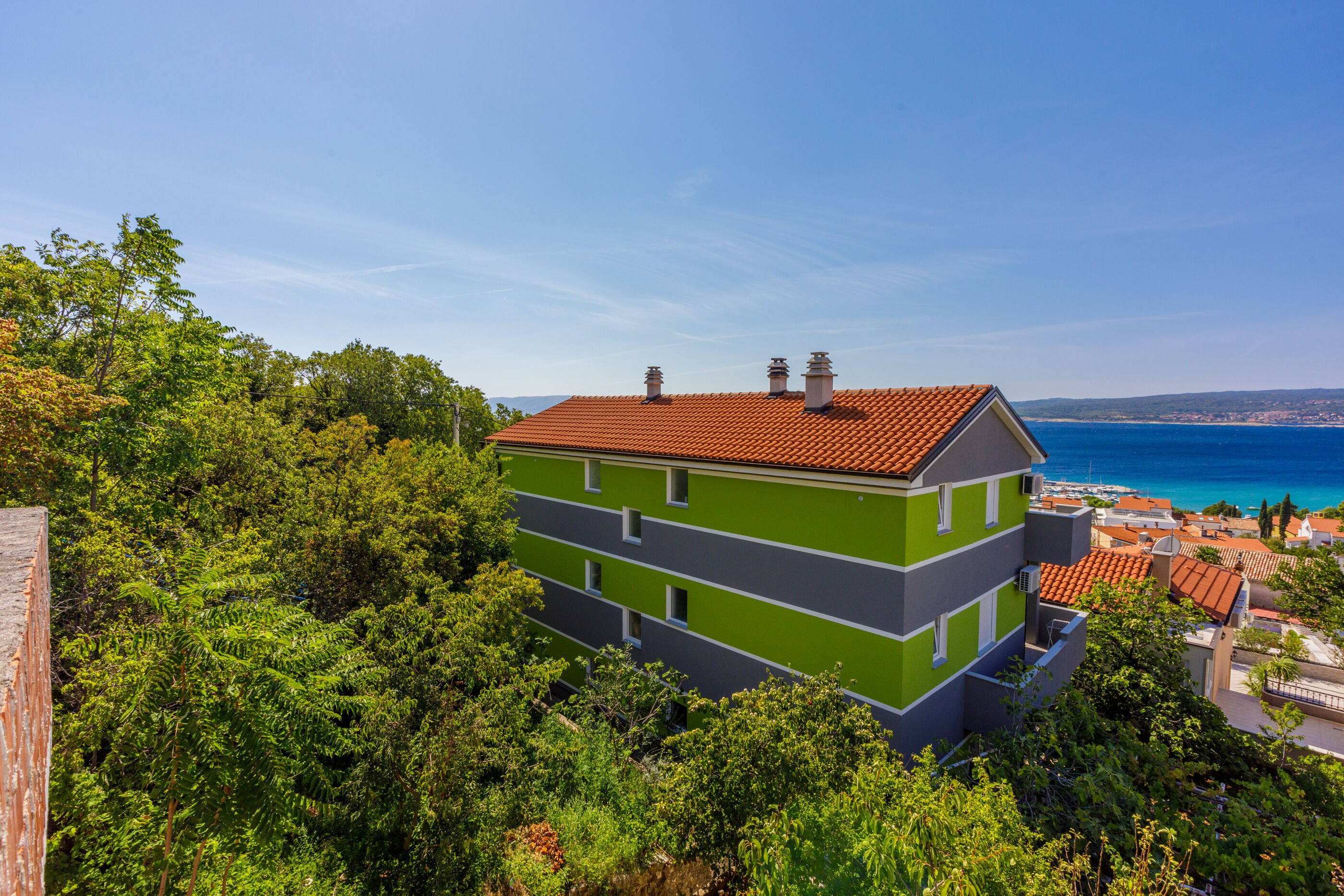 Studio in Crikvenica mit Klima, Sat-TV, Internet