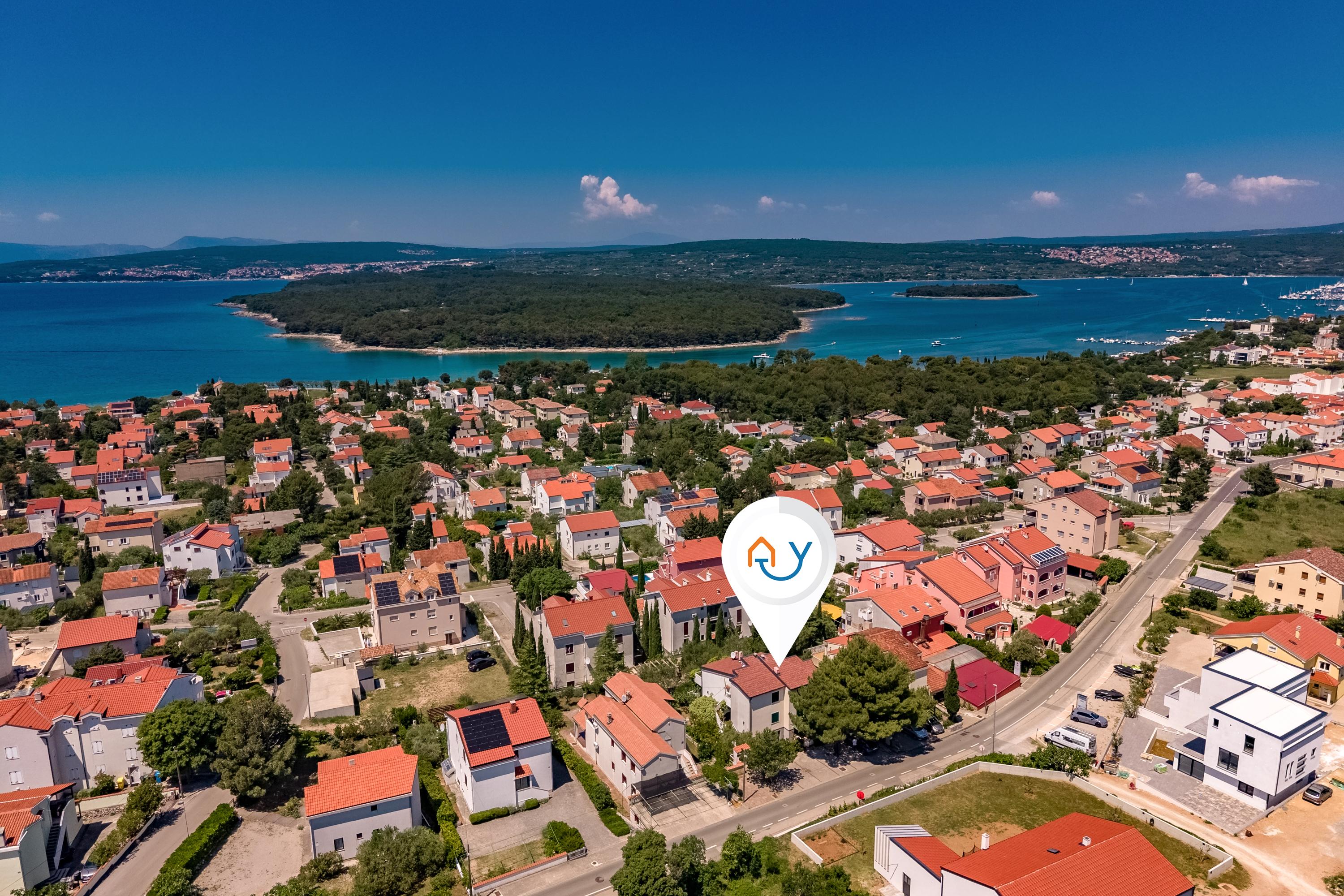 Ferienwohnung mit Klima, Sat-Tv & WLAN