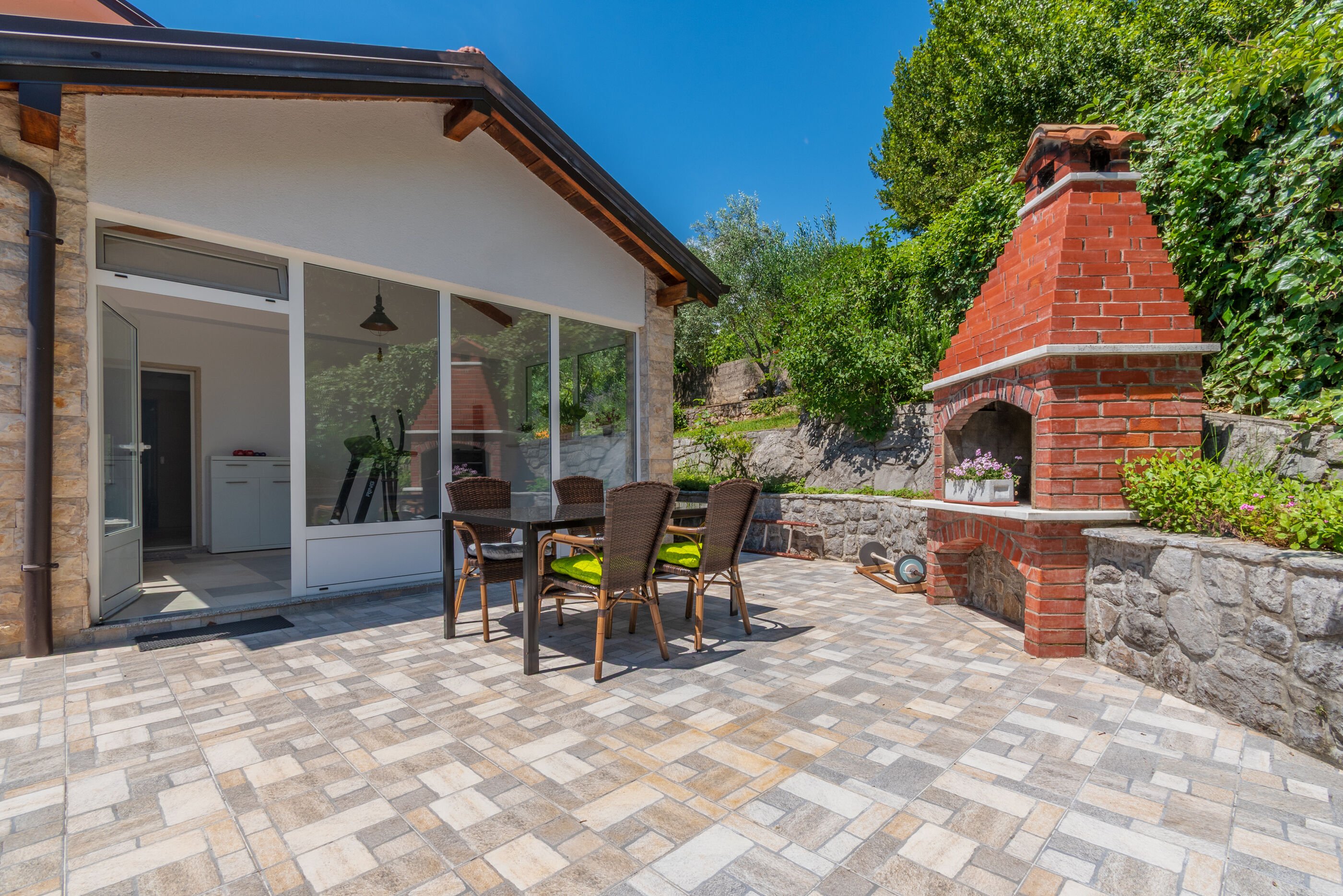 Ferienwohnung in Opatija mit Klima, Internet, Grill