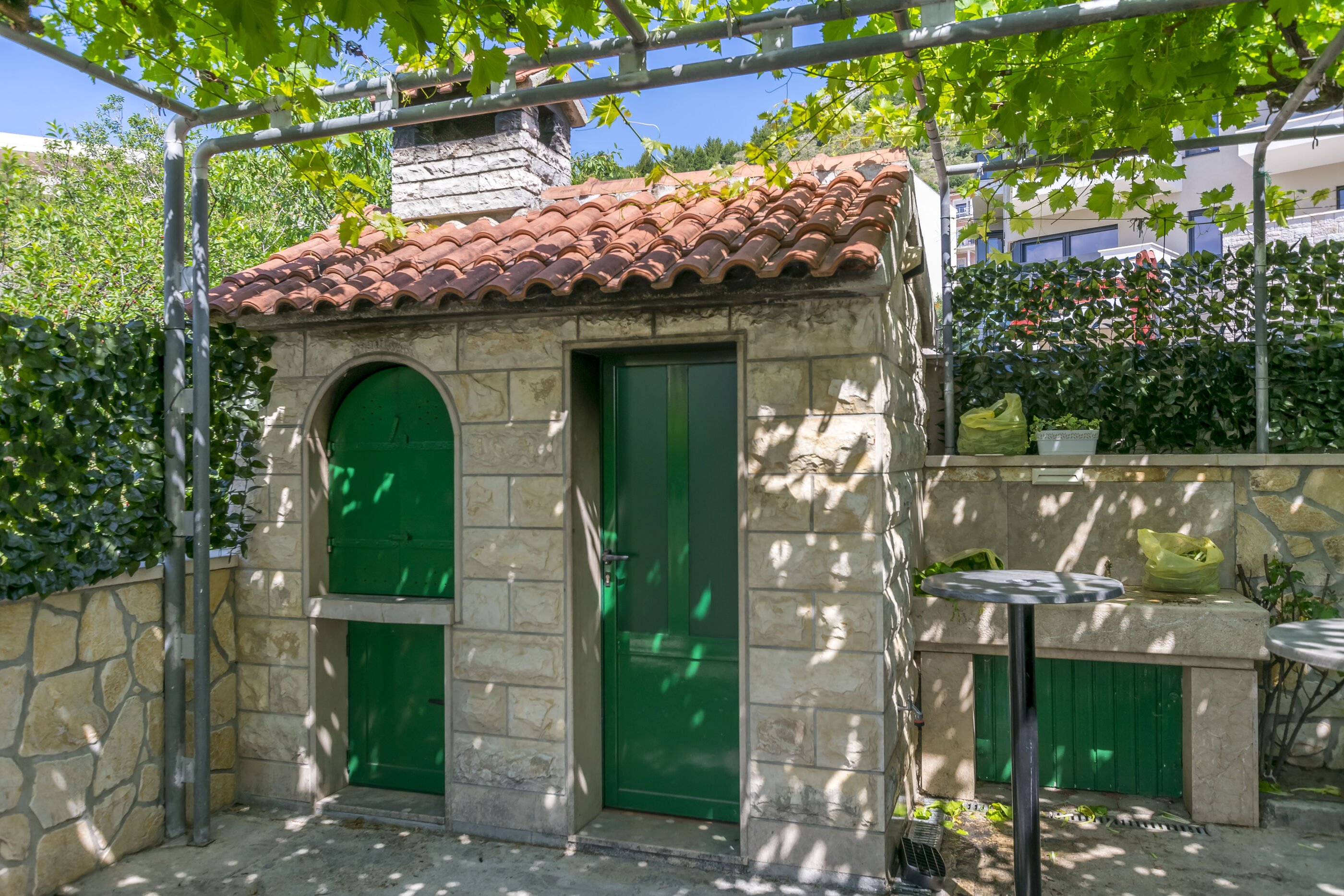 Studio in Duce mit Klima, Internet, Grill