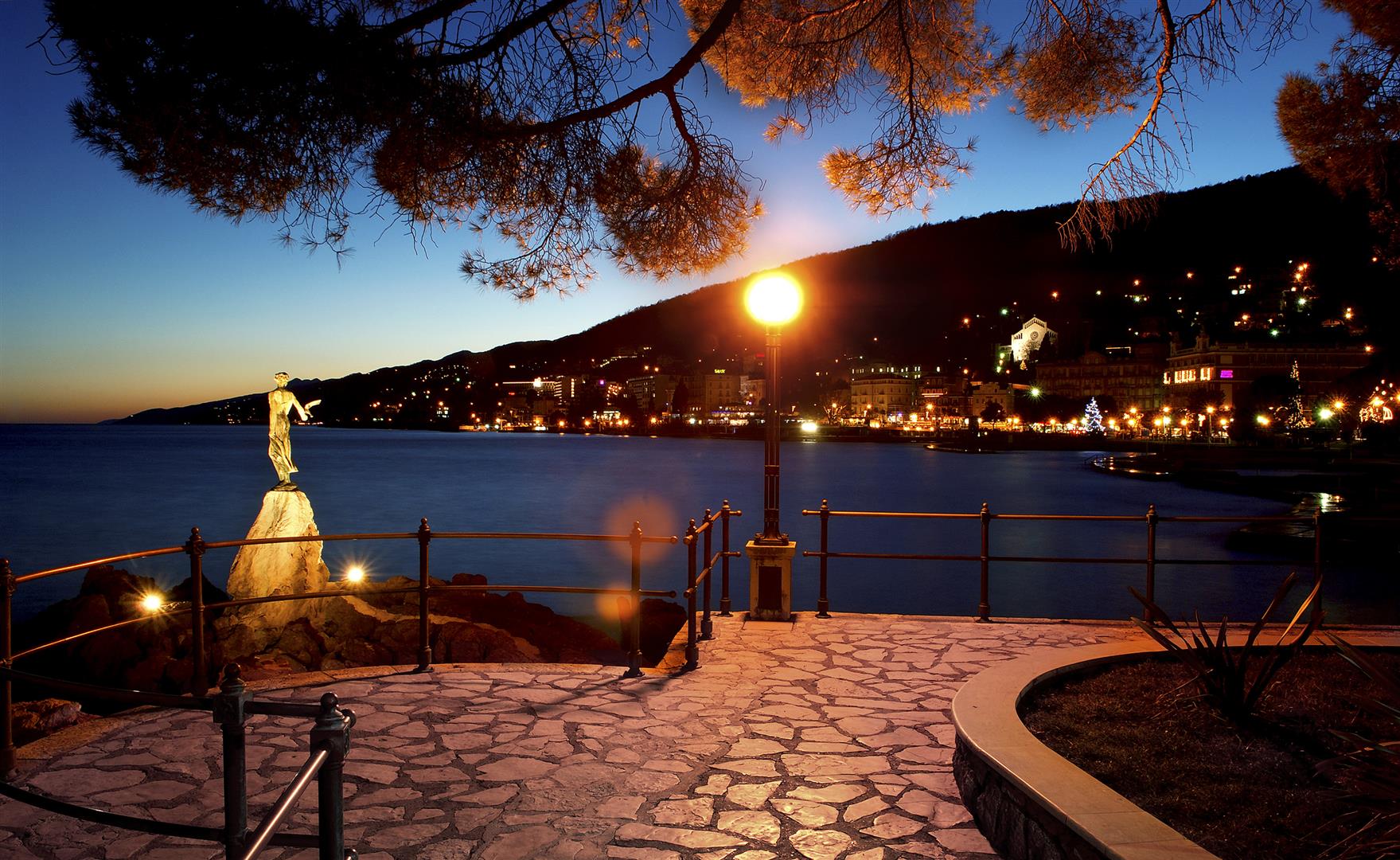Wander und Spazierweg Lungomare Opatija Riviera