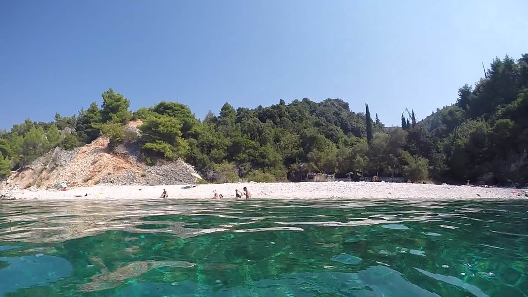 Strand Vaja | Badebucht bei Racisce - Insel Korcula