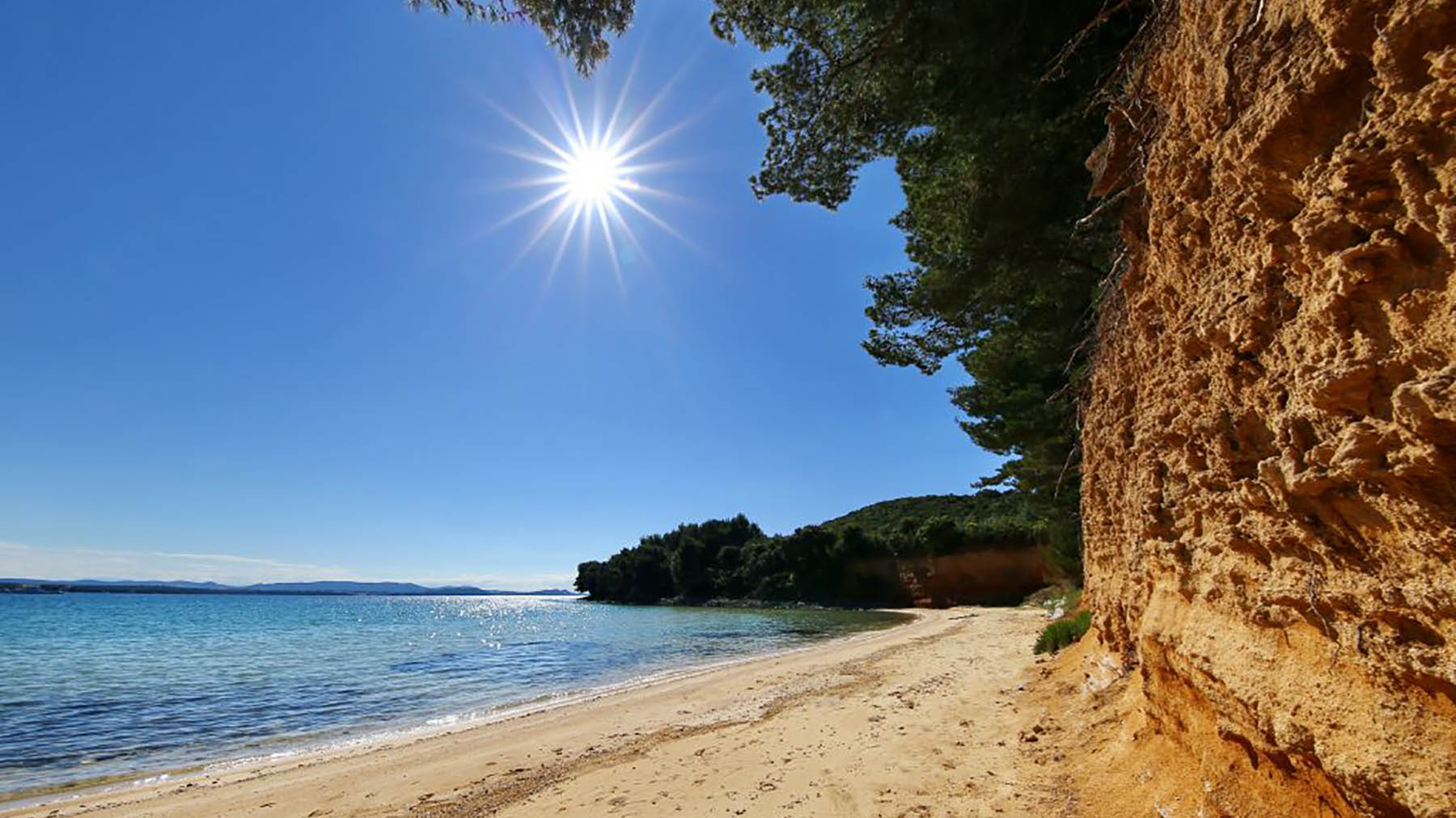 FKK Strand Sovinje Tkon Insel Pasman Strandführer Kroati.de √