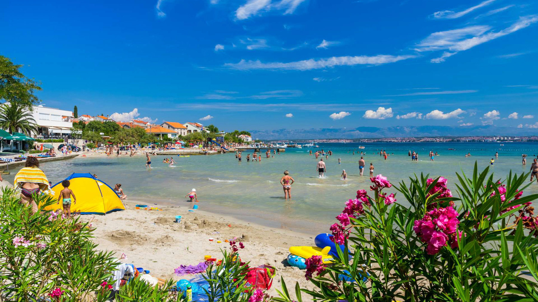 Sandstrand Jaz In Preko Kroatien Str nde Von Kroati de 