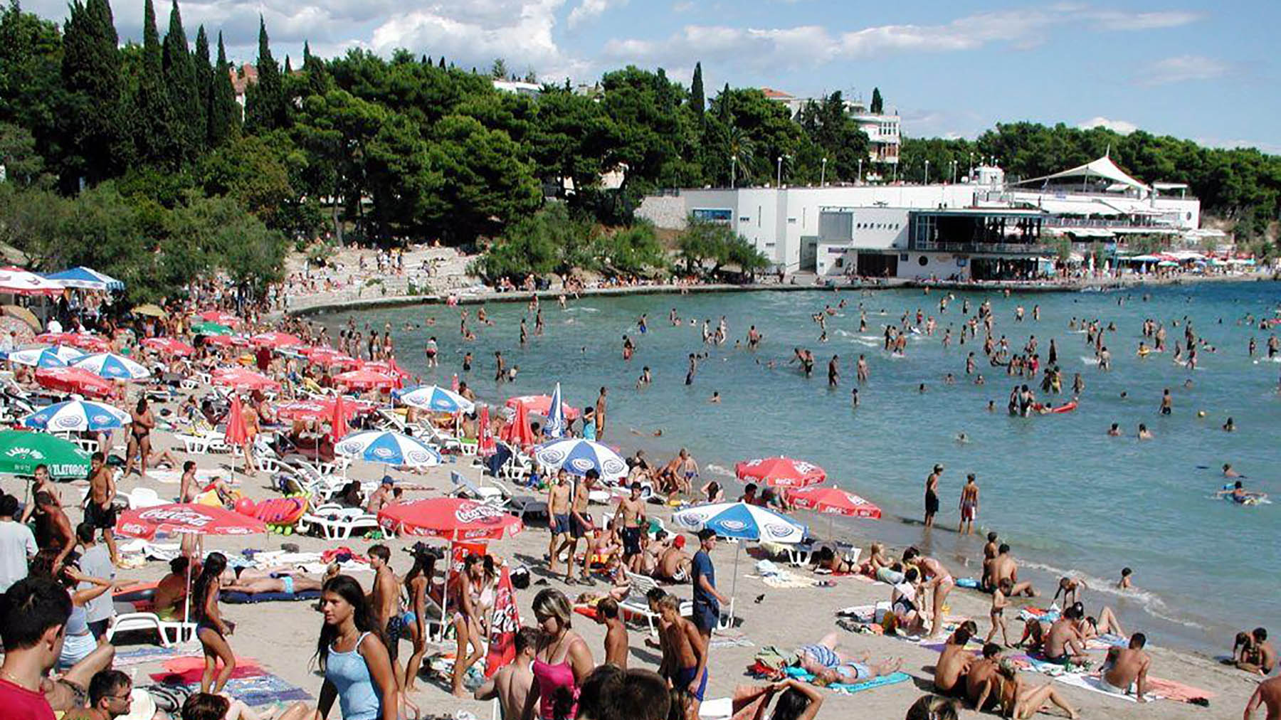 Sandstrand Bacvice in Split - Kroatien Strandführer √