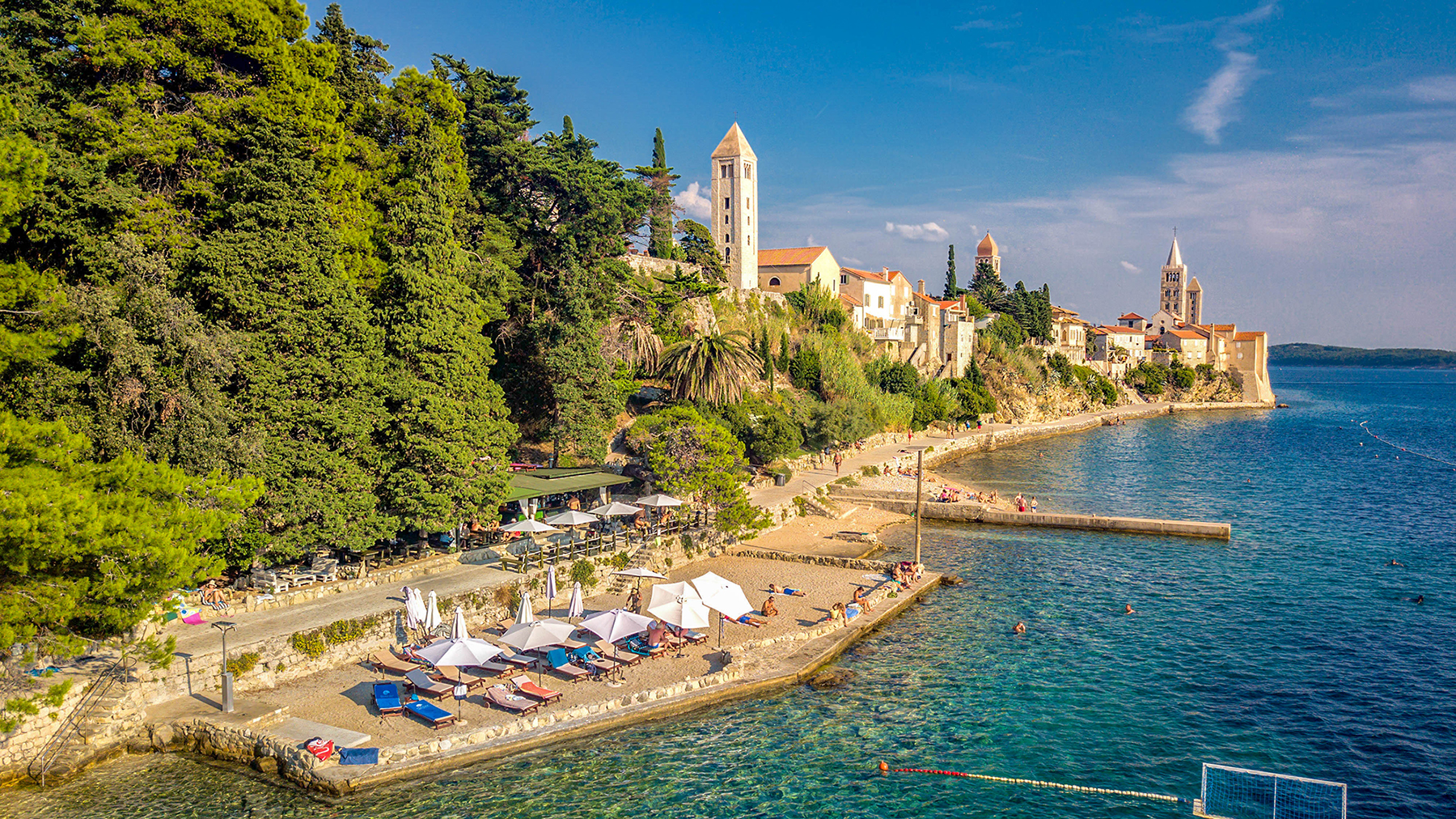 Die schönsten Strände in der Stadt Rab und Umgebung √