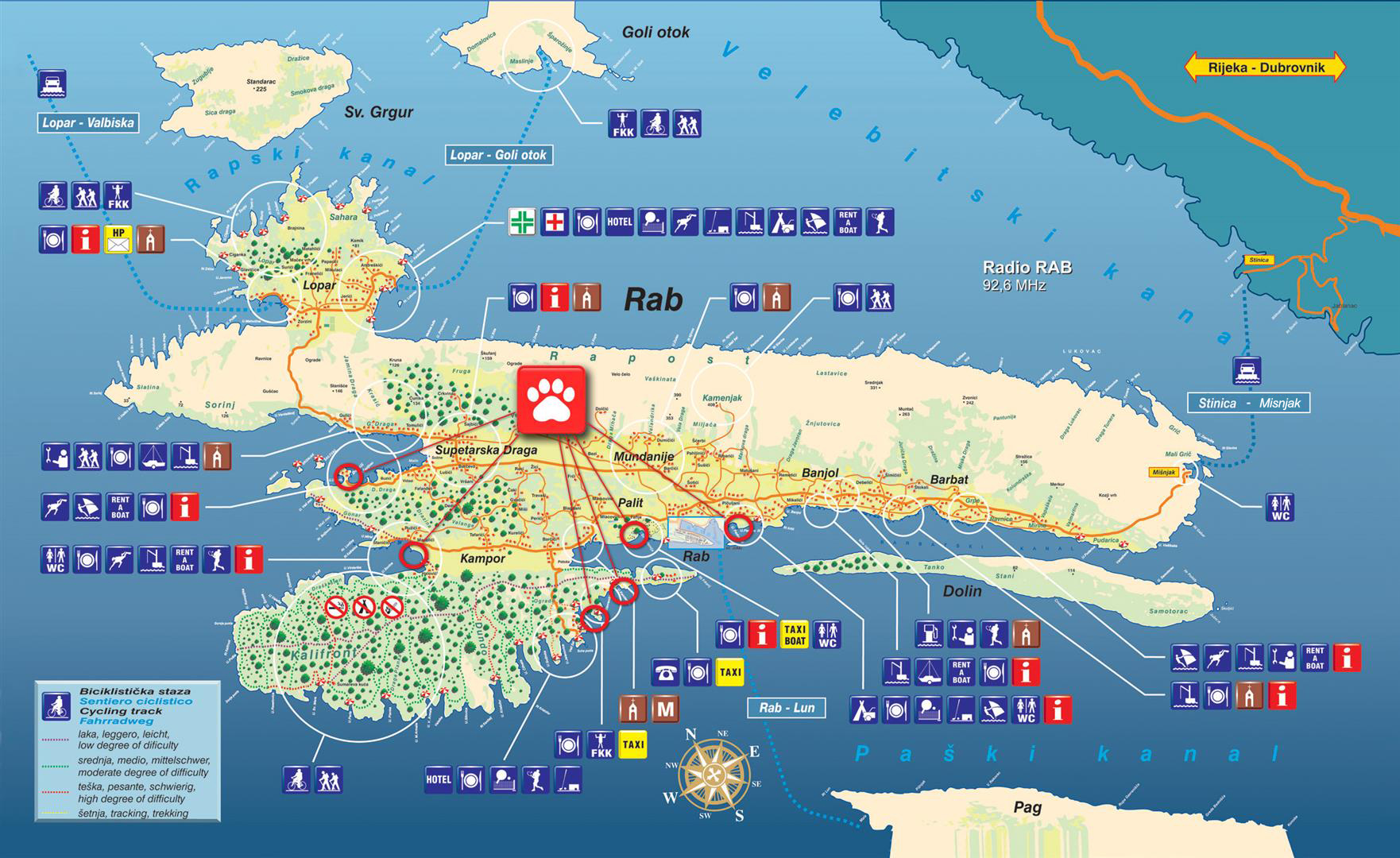 Insel Rab Kroatien Reiseführer √ Kroati.de