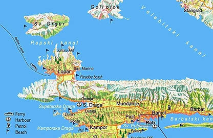 Insel Rab - Kroatien Reiseführer - von Kroati.de √