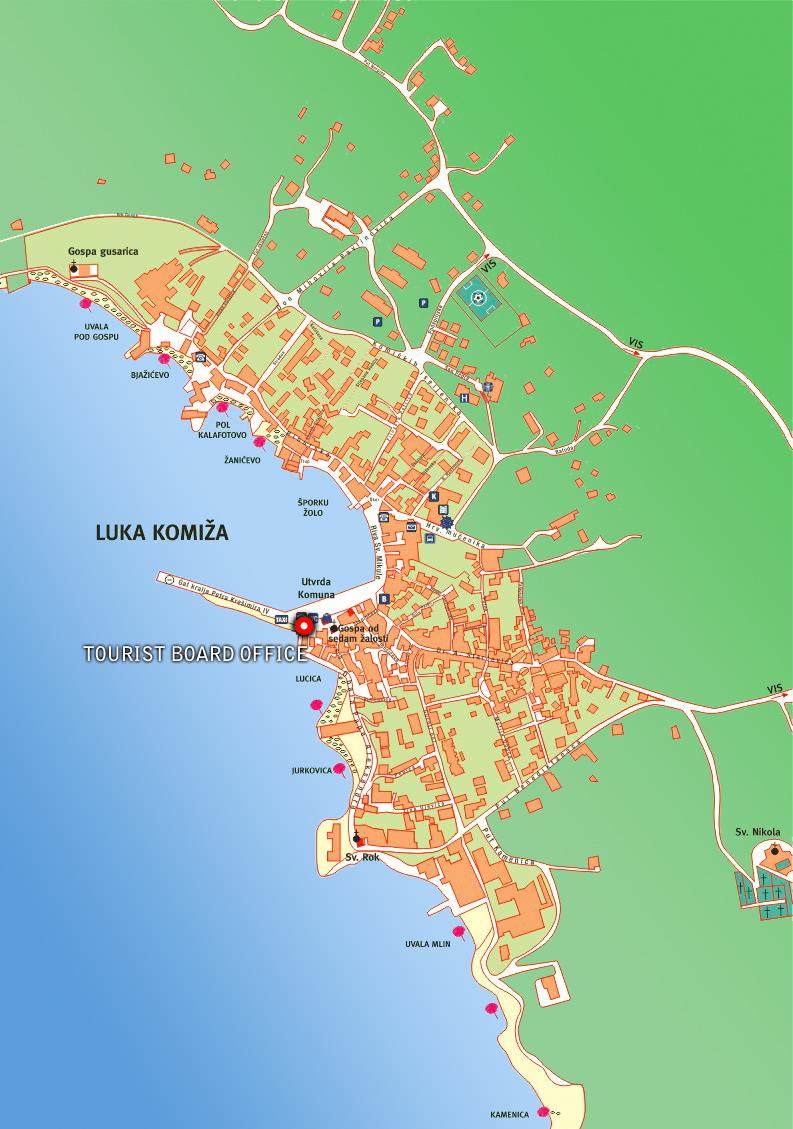 Komiza | Kroatien Reiseführer - Kroati.de √