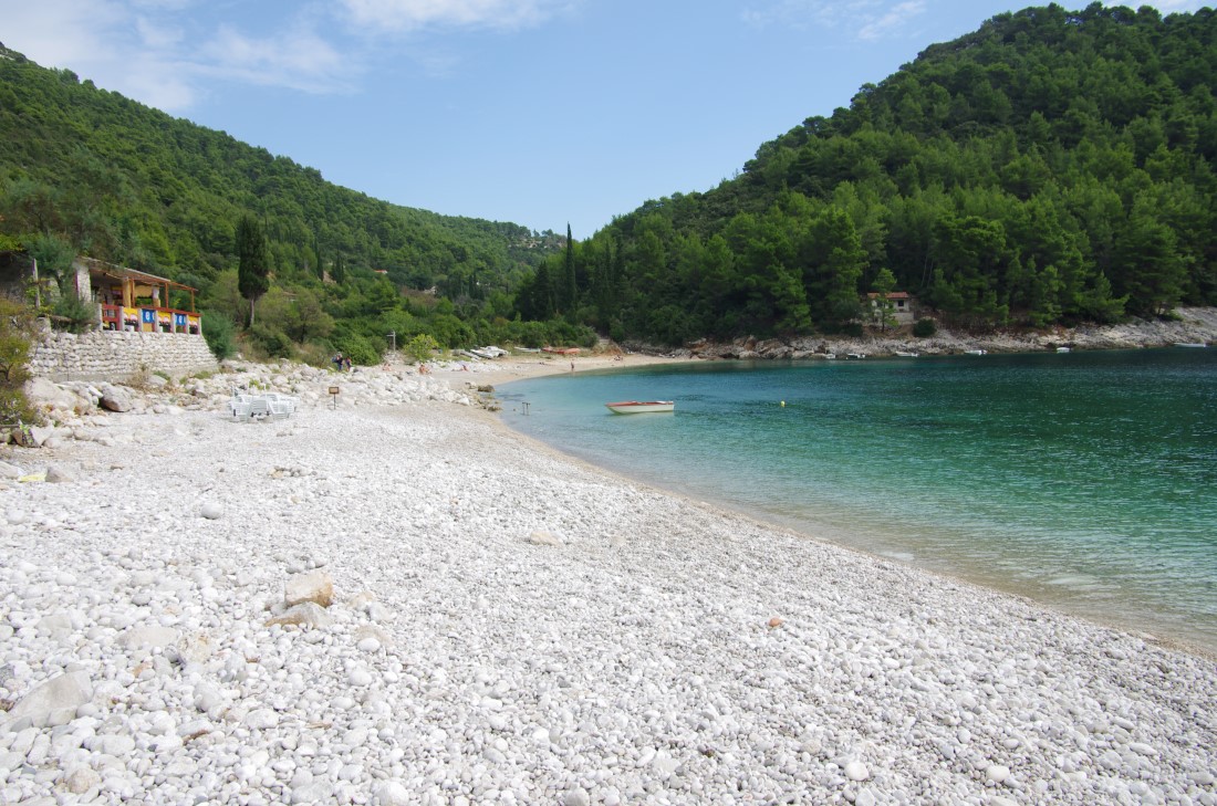 Pupnatska Beach On Korcula Island In Croatia Pupnatska Beach On Korcula Island In Croatia